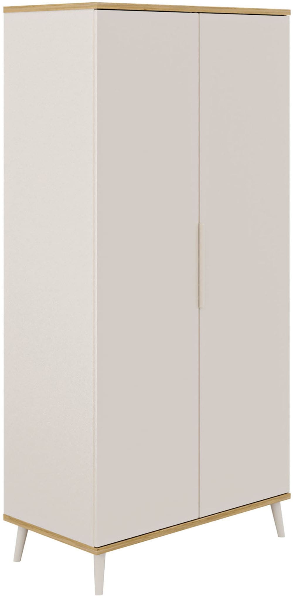 YUNY by PAIDI Kleiderschrank "HAZEL in Beige, inkl. Kleiderstangen und Einl günstig online kaufen