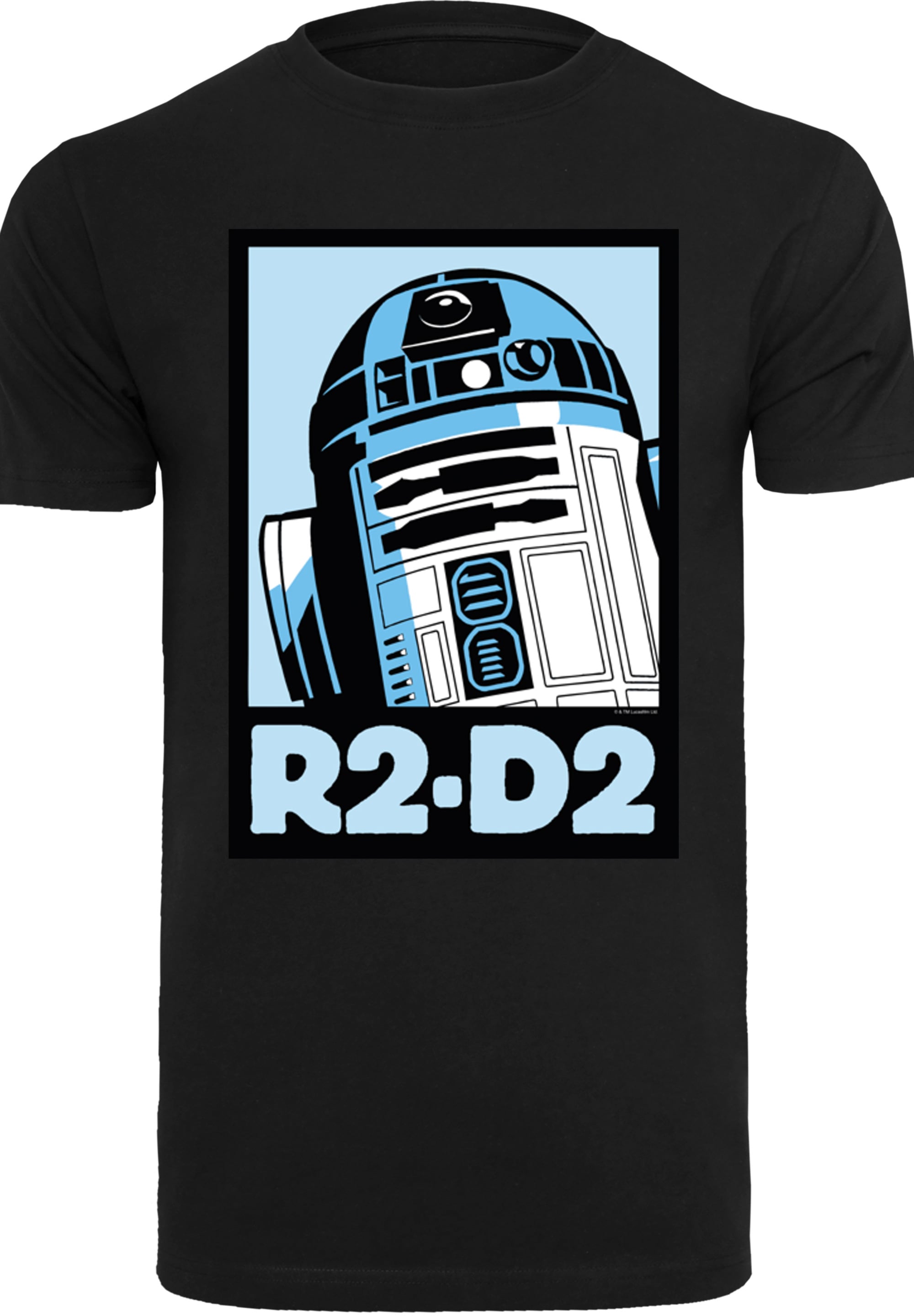 F4NT4STIC Kurzarmshirt "F4NT4STIC Herren Star Wars R2-D2 Poster with T-Shir günstig online kaufen