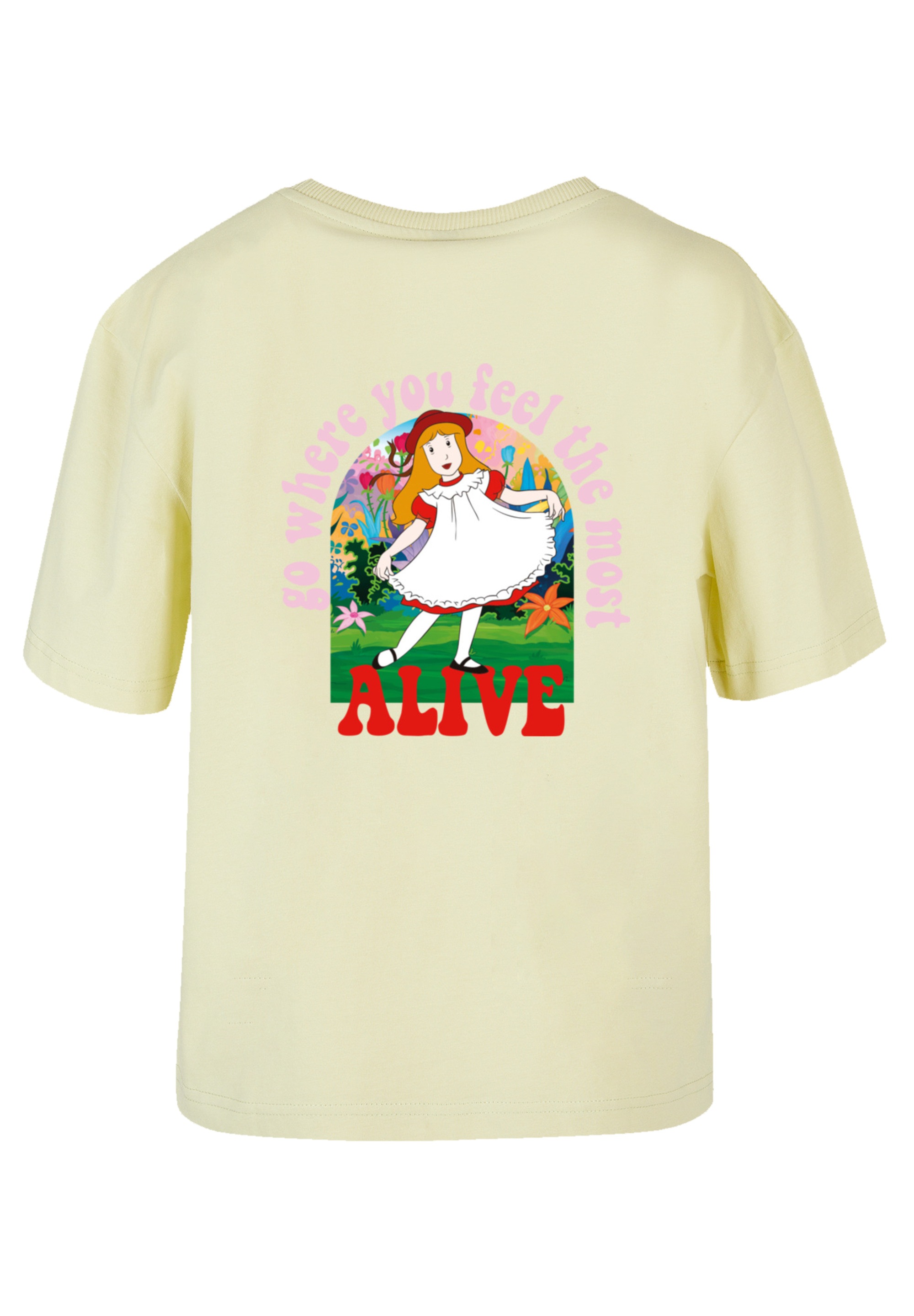 F4NT4STIC T-Shirt »Alice im Wunderland« Nostalgie, Retro Print, Kinderserie
