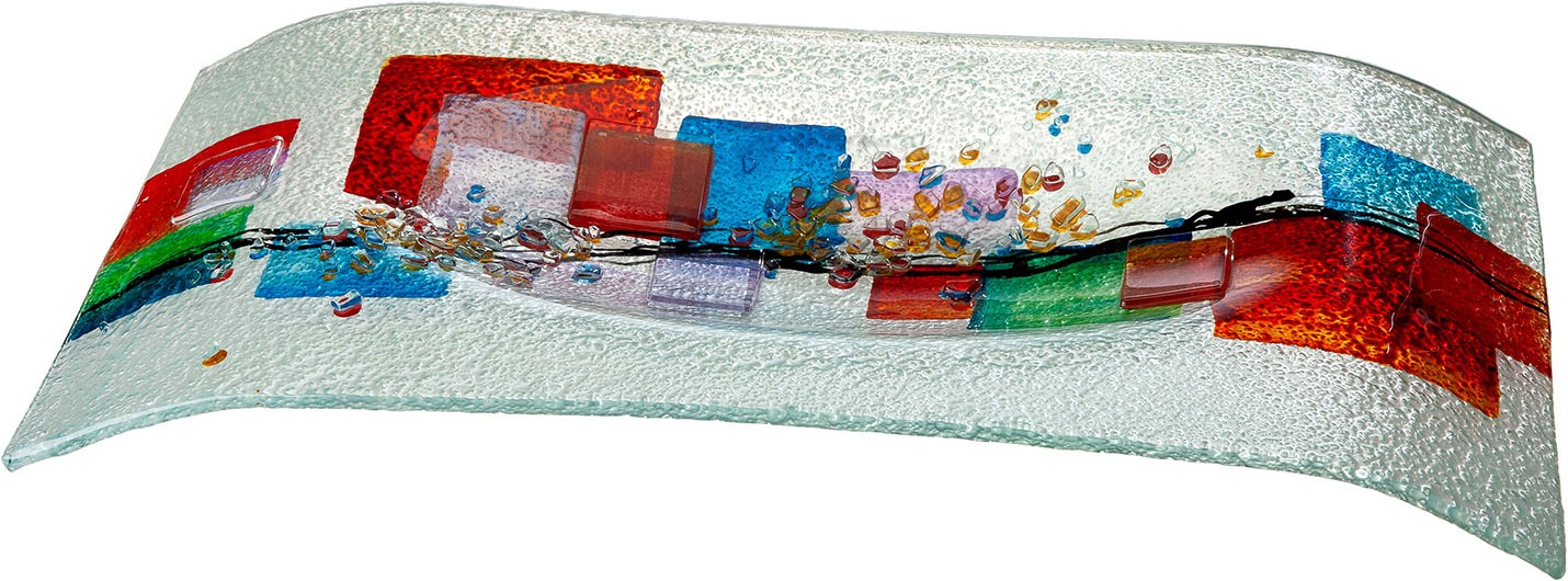 GILDE Schale Deko-Schale Willou 1 aus Glas