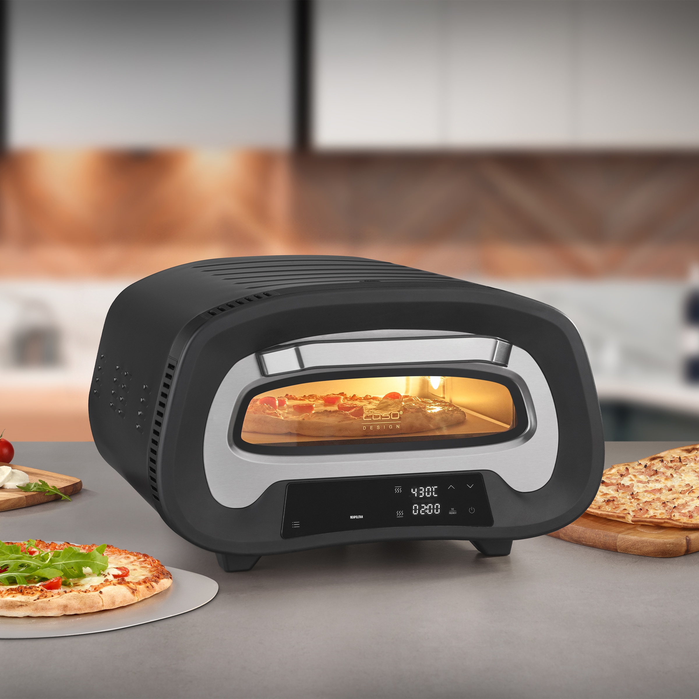 Caso Pizzaofen »2984 CASO PizzaChef 430°«