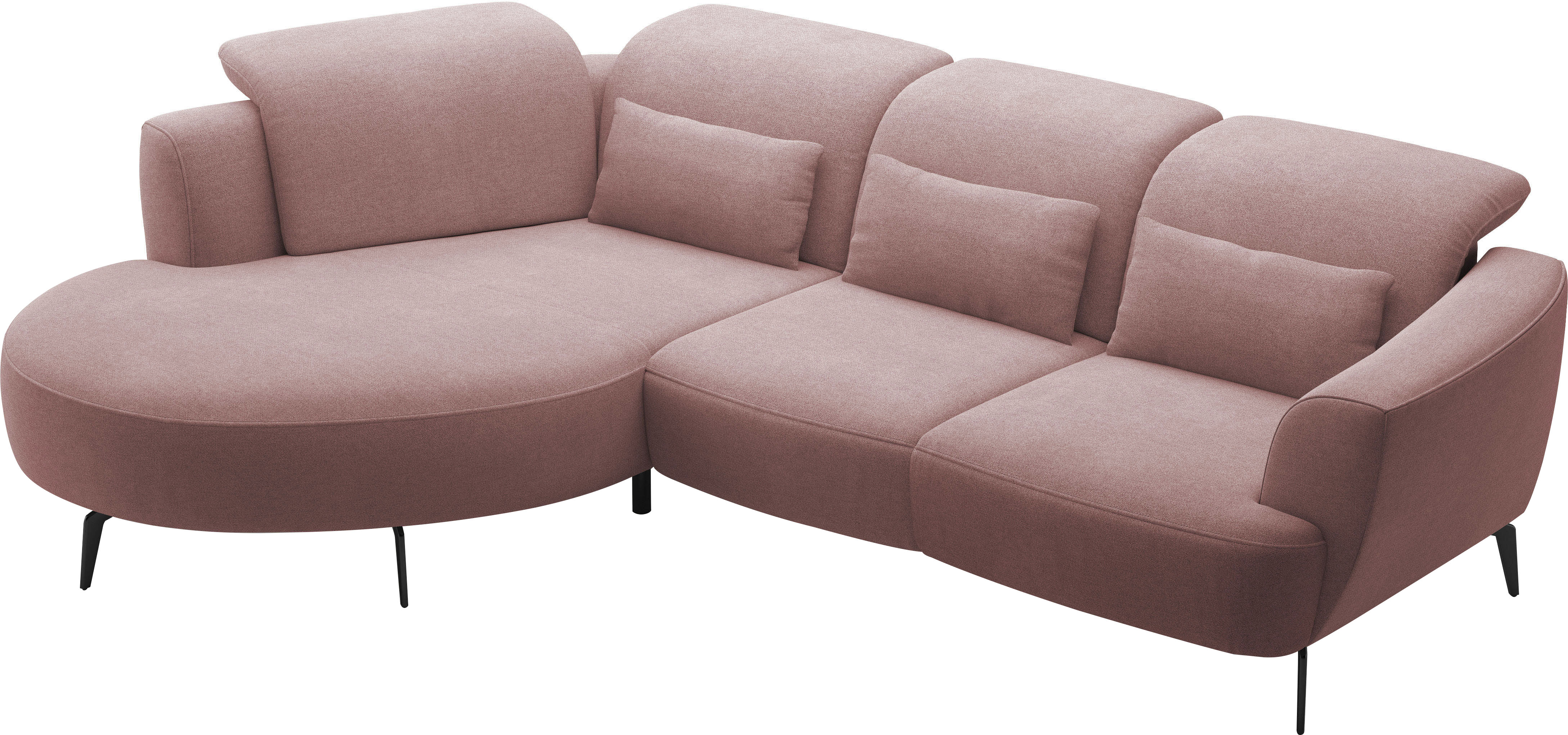 Thumbnail - sit&more Ecksofa "Zoe" ink.Sitztiefenverstellung, wahlweise mit Kopfteilverstellung