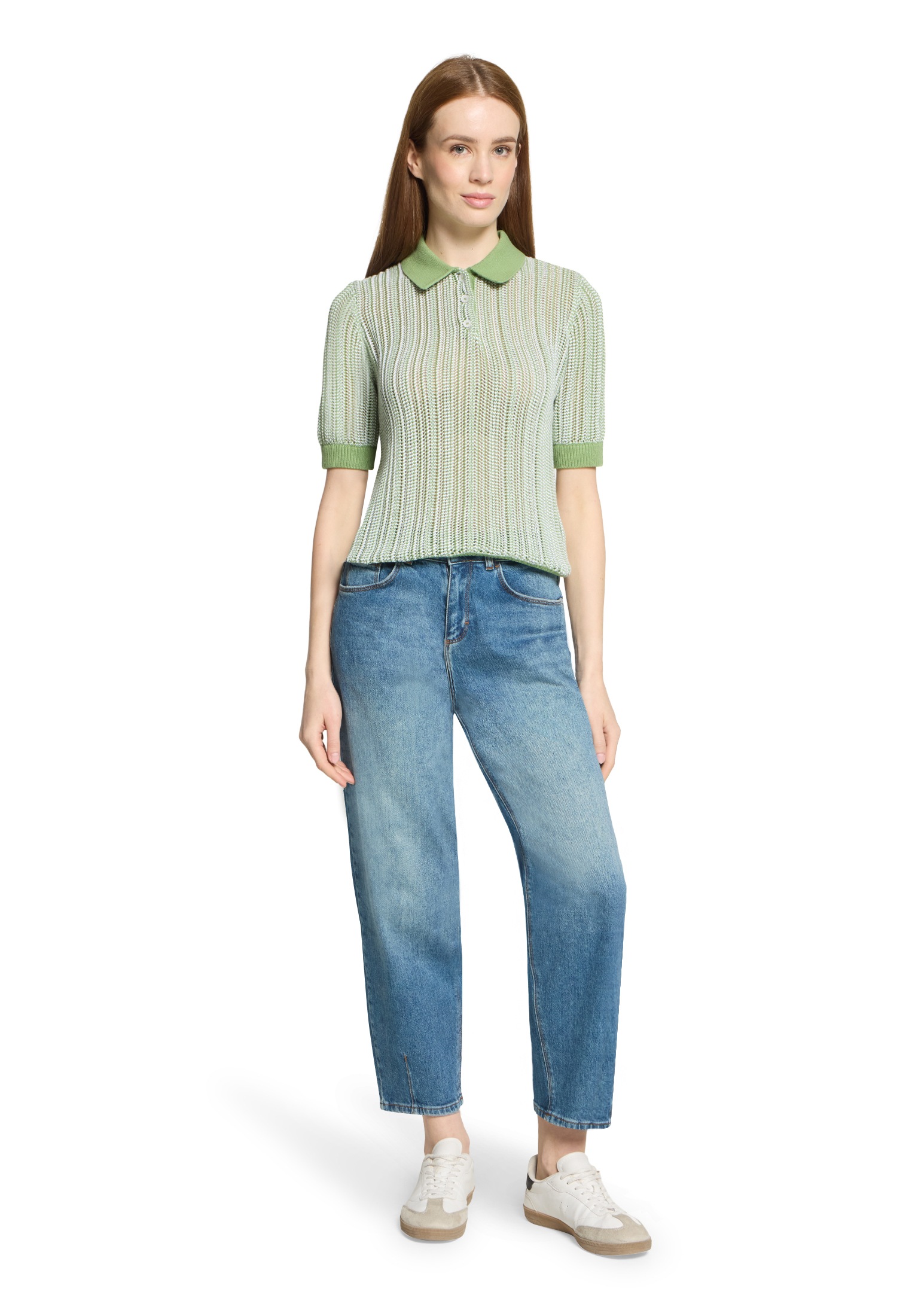 Cartoon Ankle-Jeans »Damen mit Waschung«