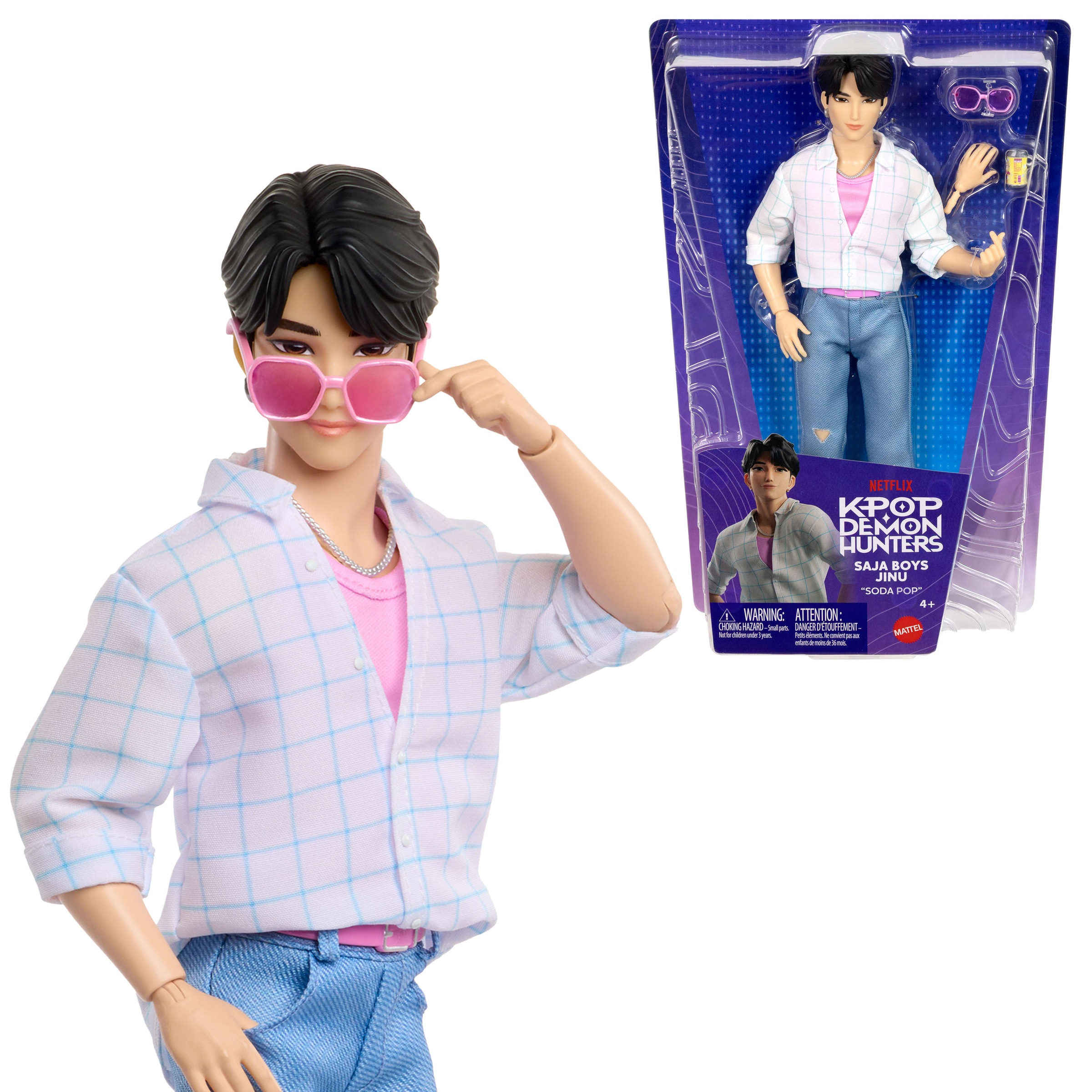Mattel® Anziehpuppe »KPop Demon Hunters Saja Boys Jinu«