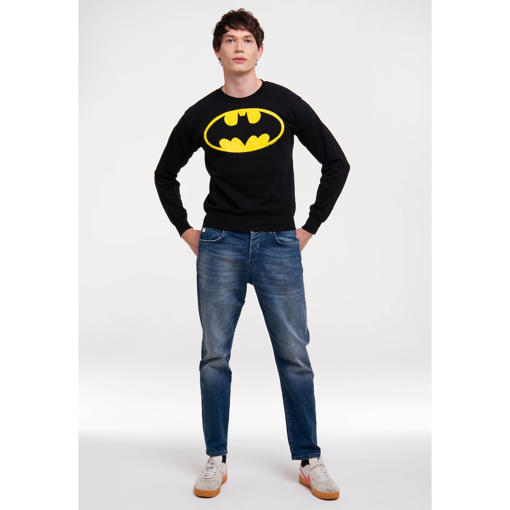 LOGOSHIRT Strickpullover »DC Comics«, mit lizenzierten Originaldesign