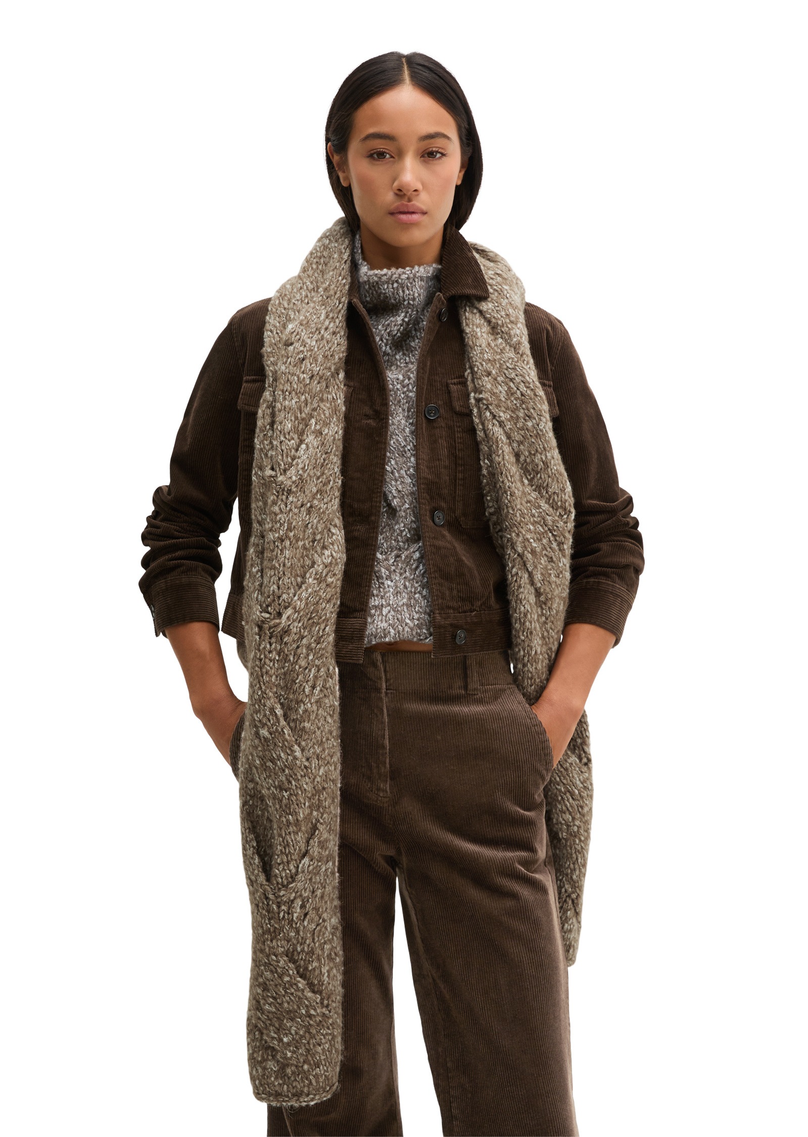 Marc O'Polo Strickschal »aus weichem Alpakawoll-Mix«
