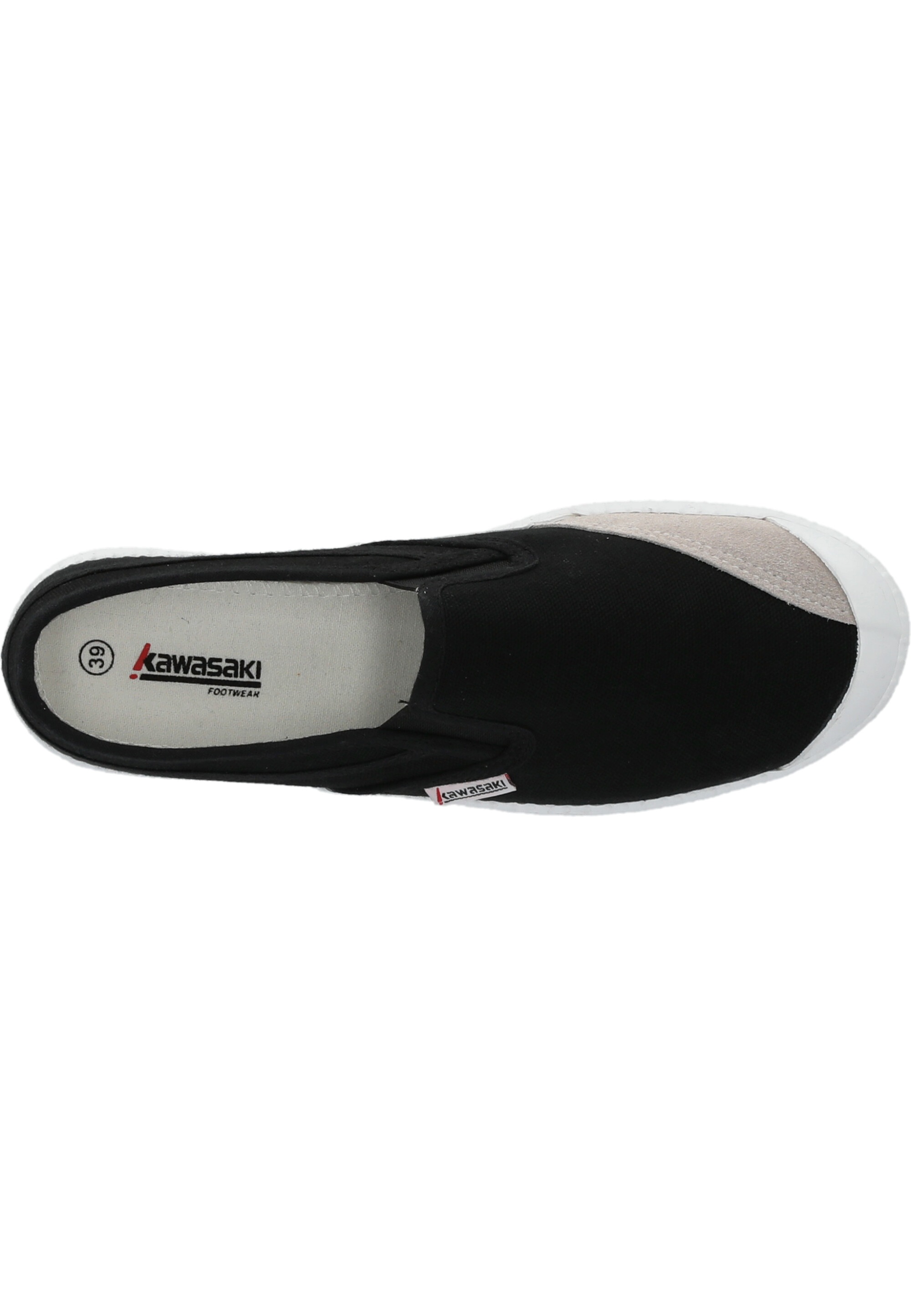 Kawasaki Sneaker »Slip On«, met elastische inzetstukken