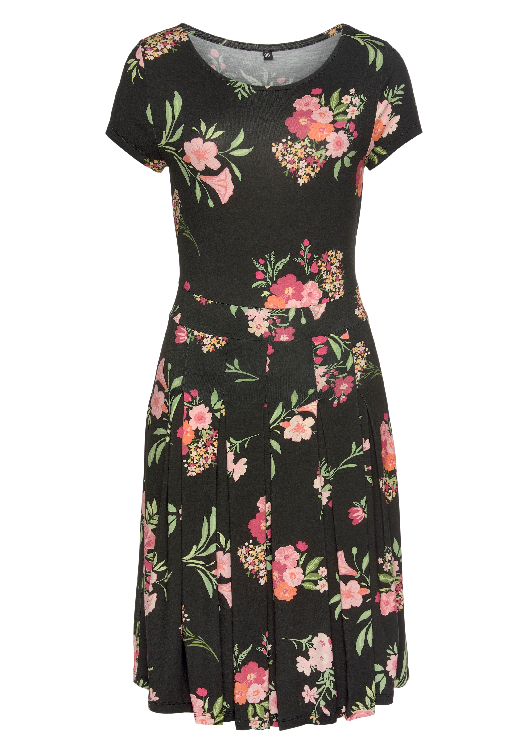 Vivance Druckkleid, mit Blumenmuster, T-Shirtkleid, Sommerkleid günstig online kaufen