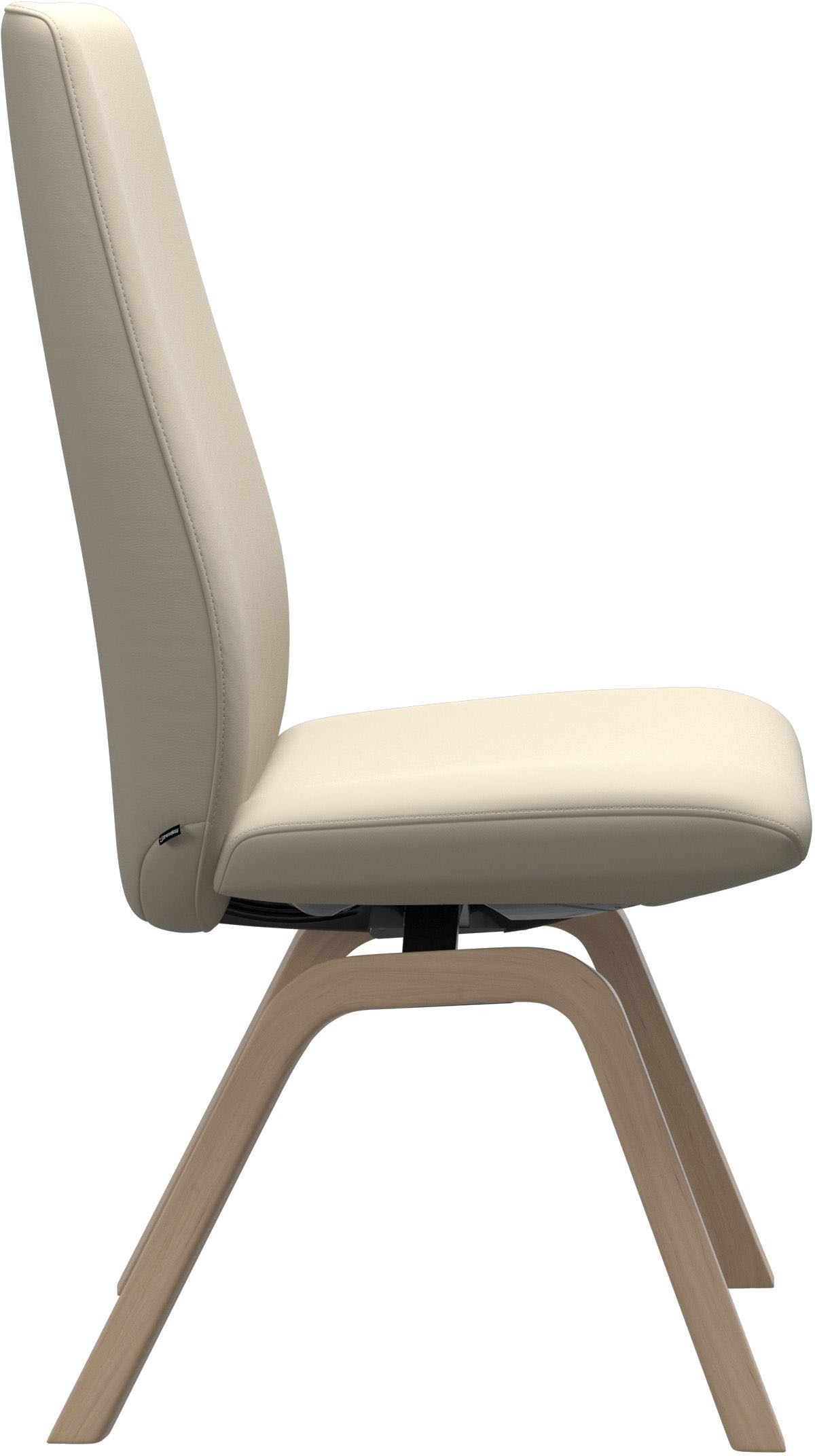 Stressless® Polsterstuhl »Laurel«, Leder BATICK, High Back, Größe L, mit schräggestellten Beinen in Eiche natur