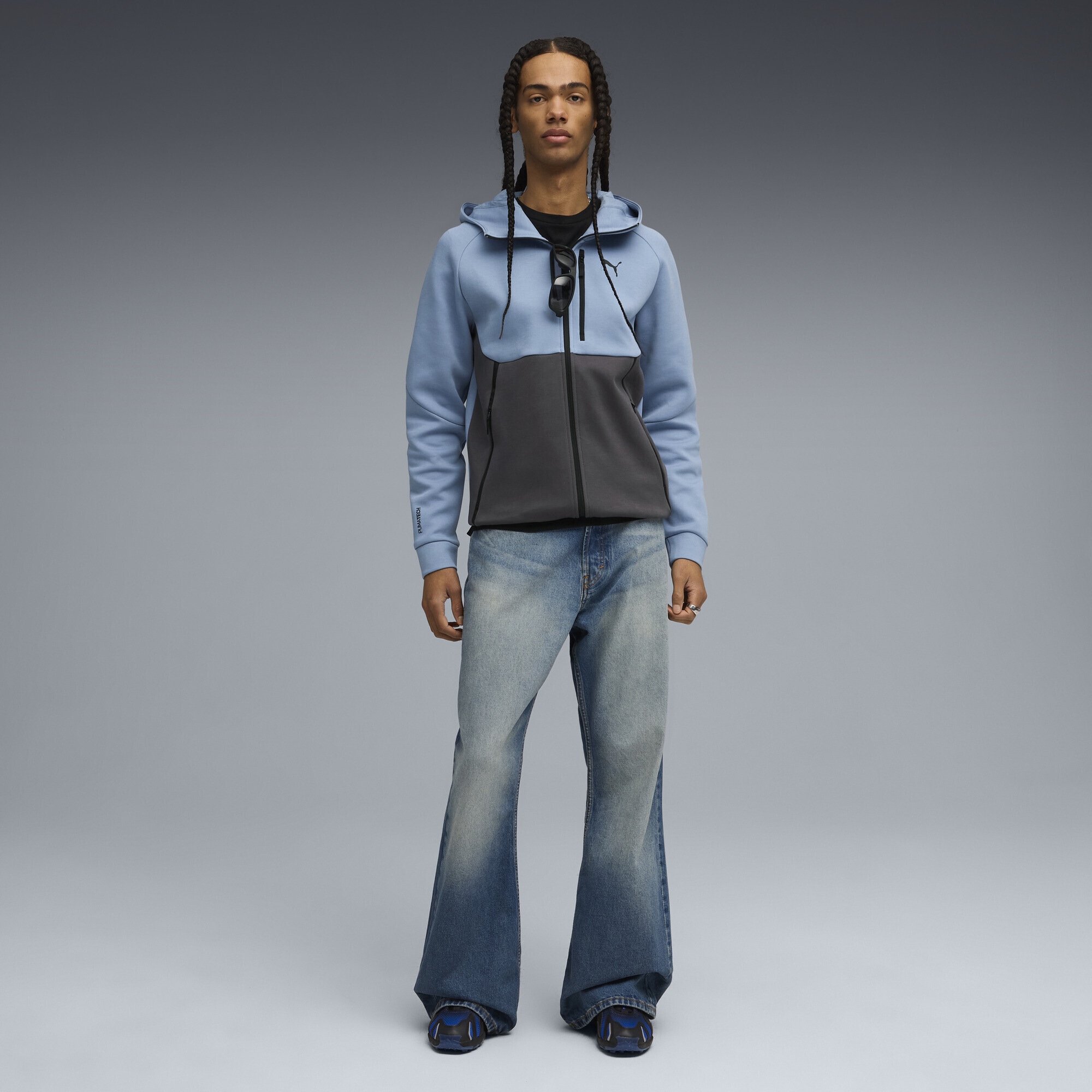 PUMA Sweatjacke »PUMATECH Hoodie mit durchgehendem Reißverschluss Herren«