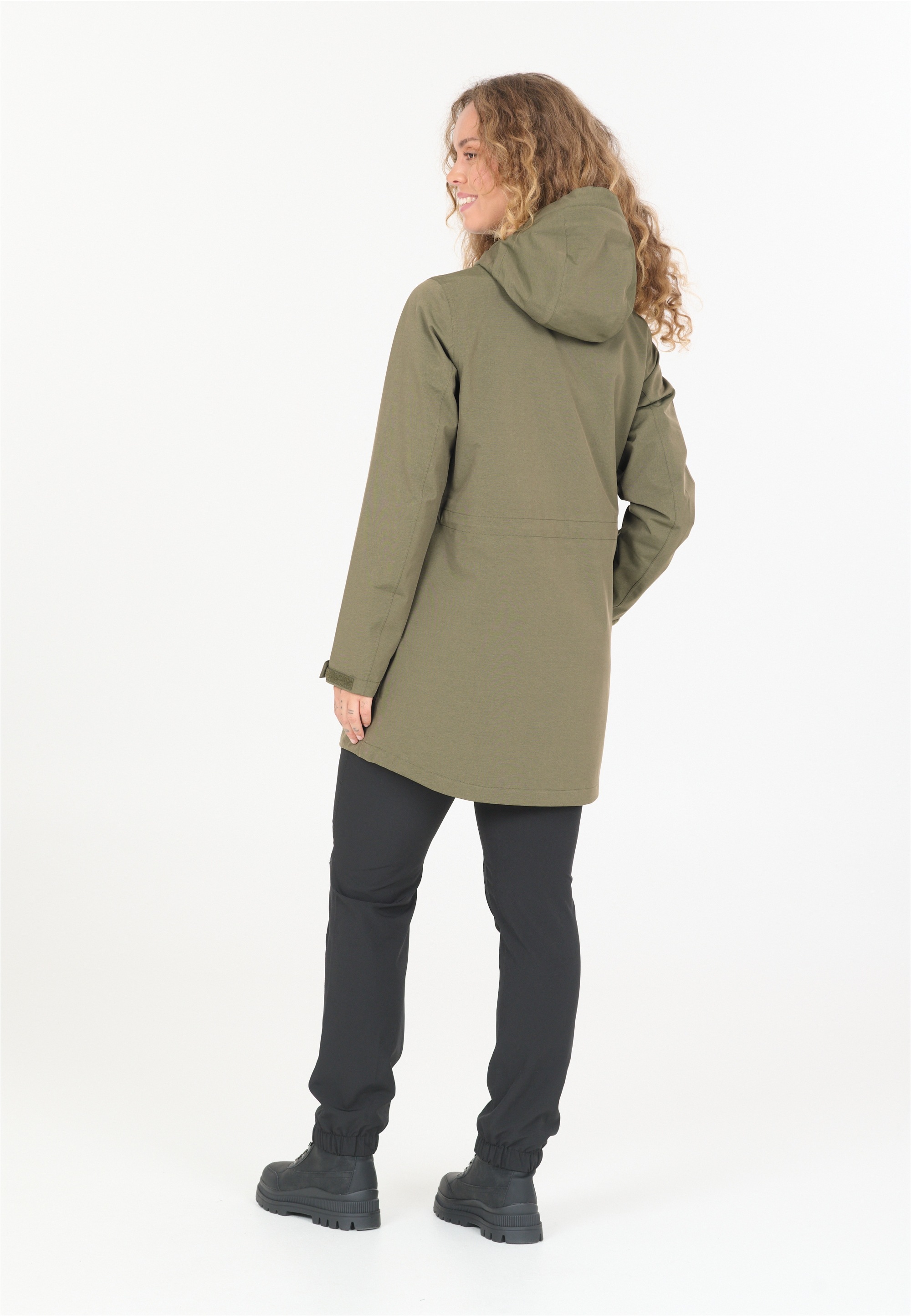 Outdoorjacke WHISTLER "Aylie", Damen, Gr. 38, braun, 100% Polyester, unifarben, normal, hoch geschlossener Ausschnitt, Jacken Outdoorjacke, Bionic Finish 3
