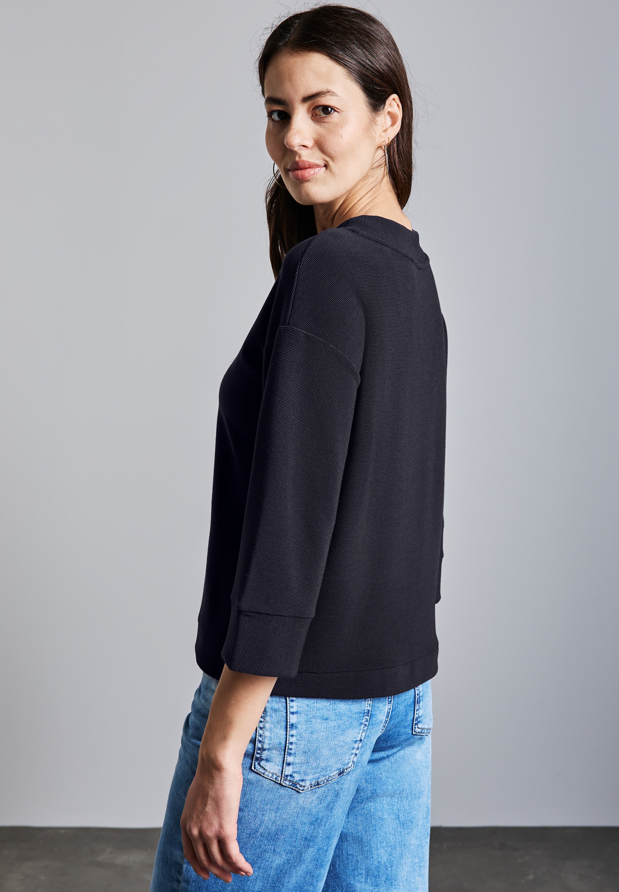 STREET ONE 3/4-Arm-Shirt, mit 3/4 Ärmeln