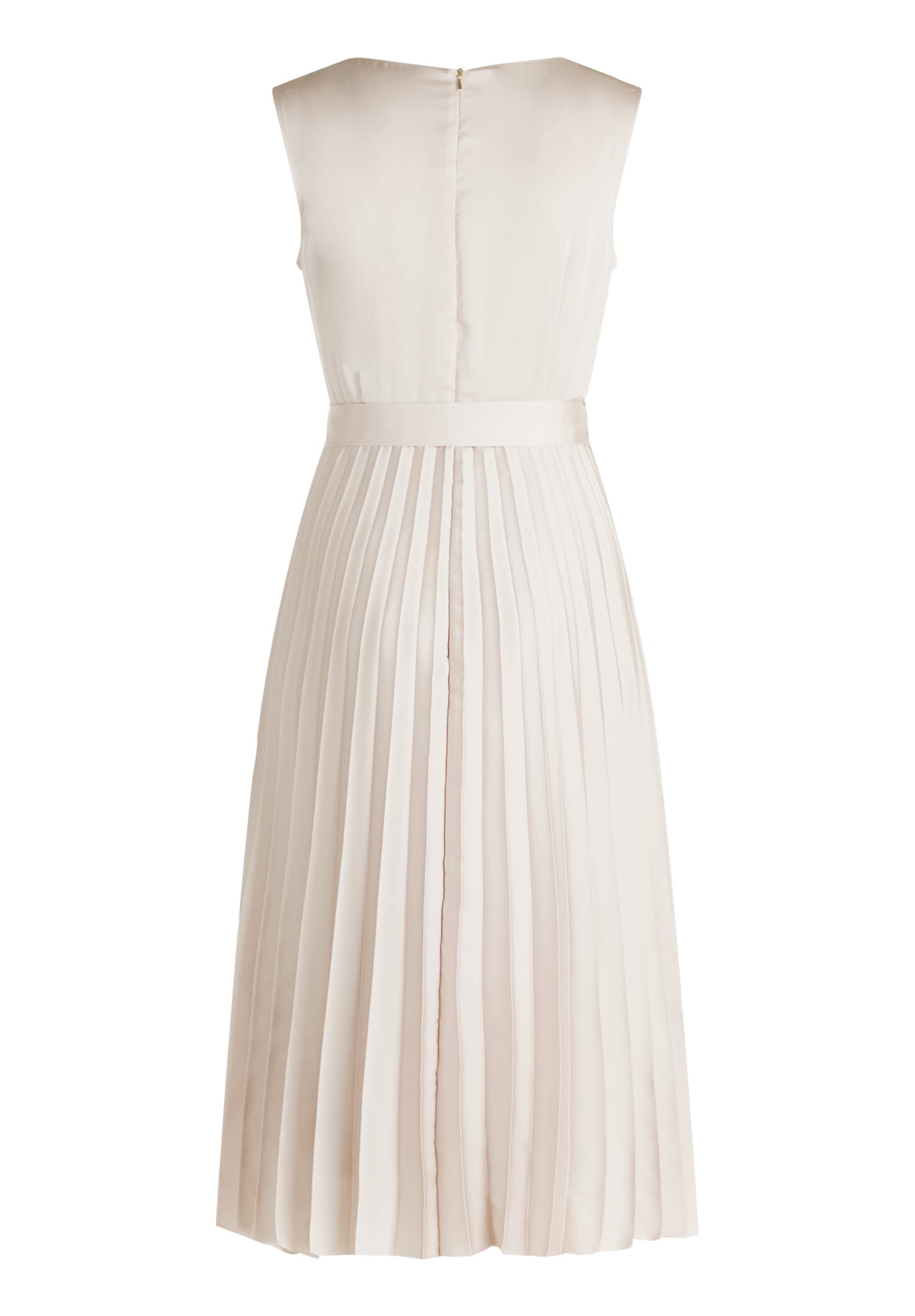 Betty&Co Chiffonkleid »Betty & Co Chiffonkleid mit Plissee«, Plissee