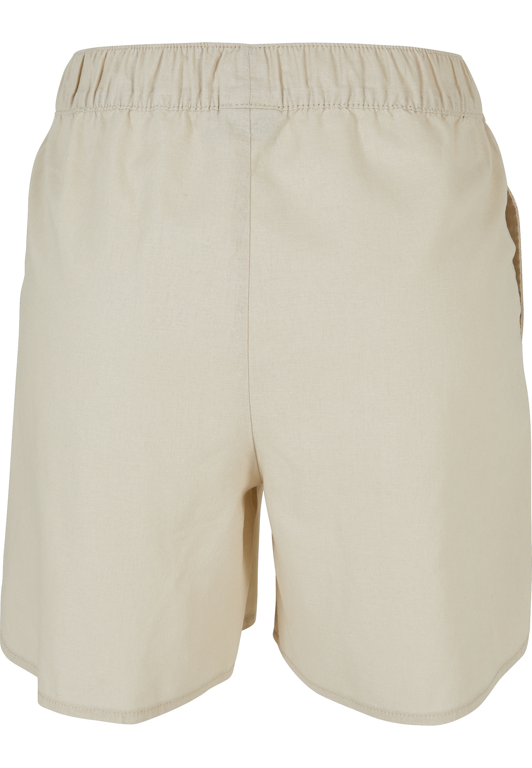 URBAN CLASSICS Shorts "Urban Classics Damen Ladies Linen Mixed Shorts" günstig online kaufen
