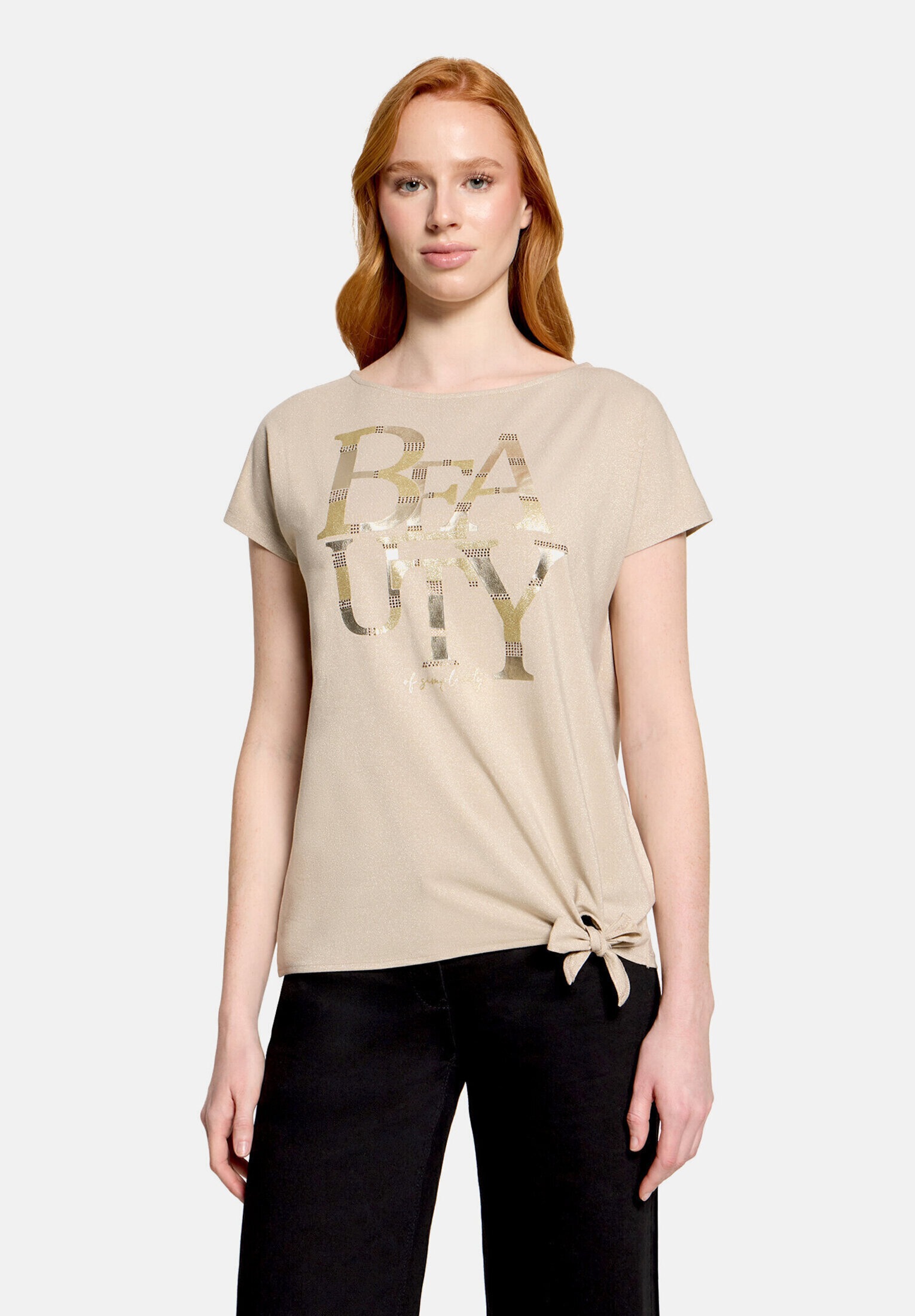 Betty Barclay Kurzarmshirt »Damen mit Schleifenknoten« 1 tlg.