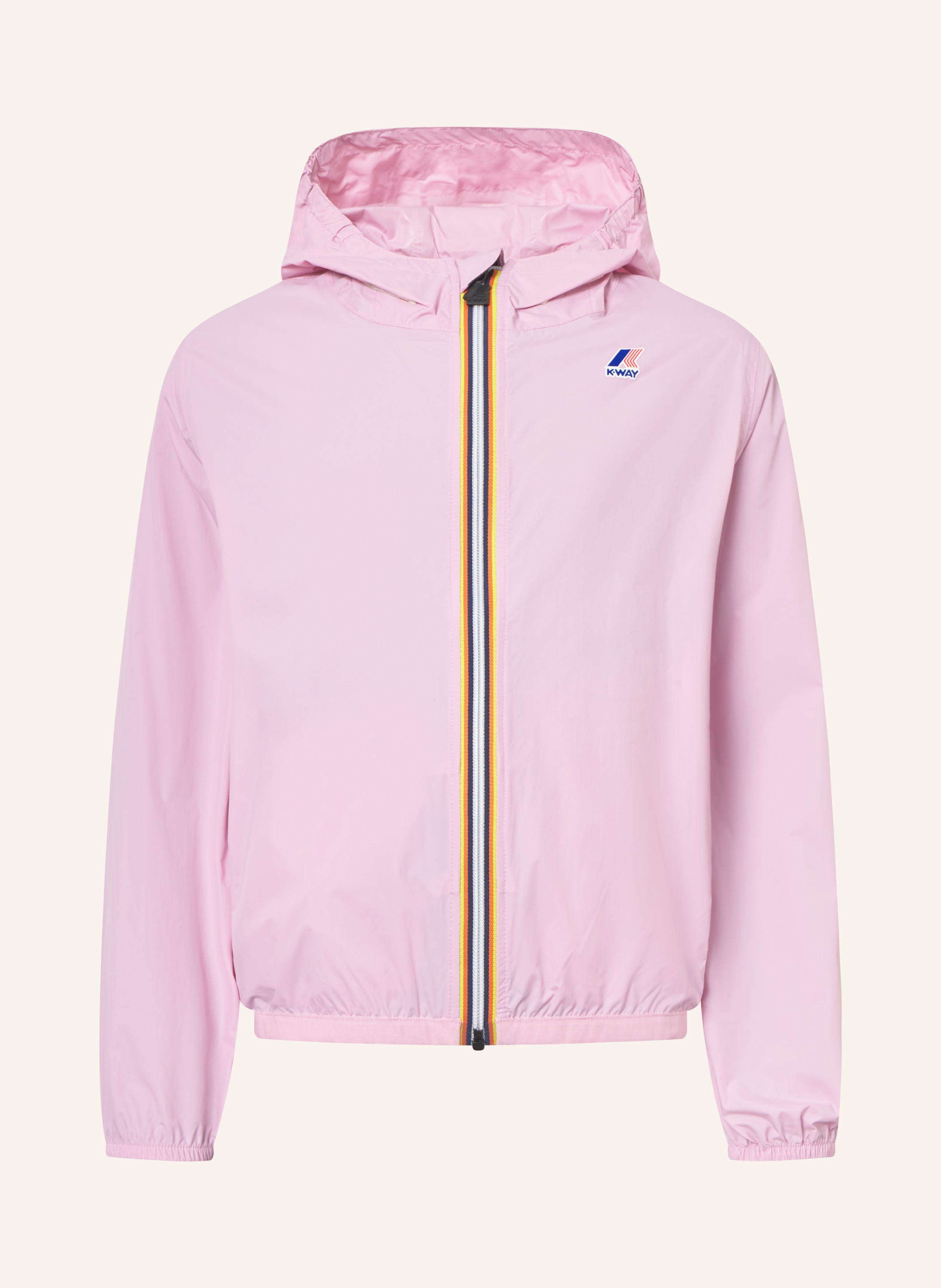 K-WAY Kinder Arbeitsjacke "K-Way Funktionsjacke P. LE VRAI 4.0 CLAUDE"pink lavender, Gr. 104, Obermaterial: 100% Nylon, Jacken