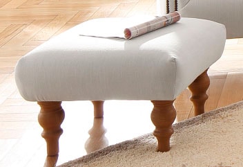 Home affaire Hocker "Lord", mit echter Chesterfield-Knopfheftung günstig online kaufen