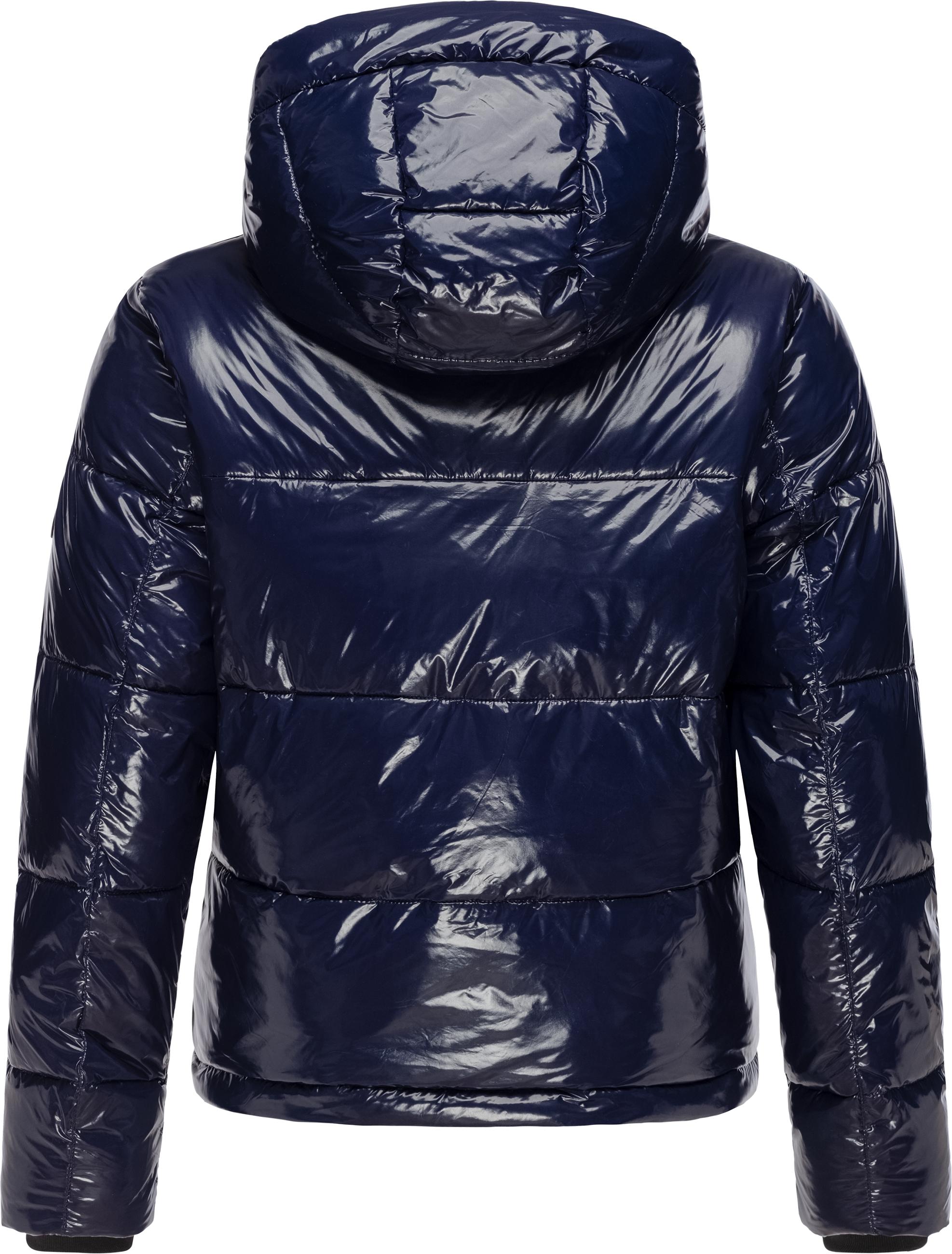 Thumbnail - Ragwear Steppjacke "Roobie", mit Kapuze, super stylische, gänzende Damen Winterjacke