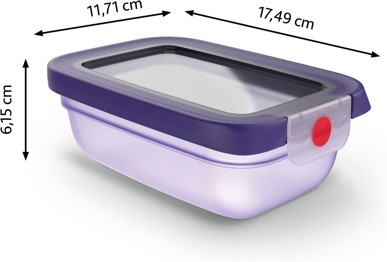 Emsa Frischhaltedose »oneClick« verschlossen mit nur 1 x Klick, 100% dicht, made in Germany