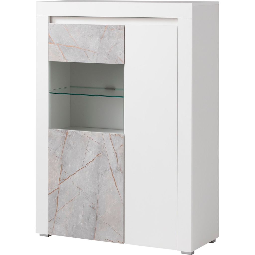 Home affaire Vitrine »Stone Marble«