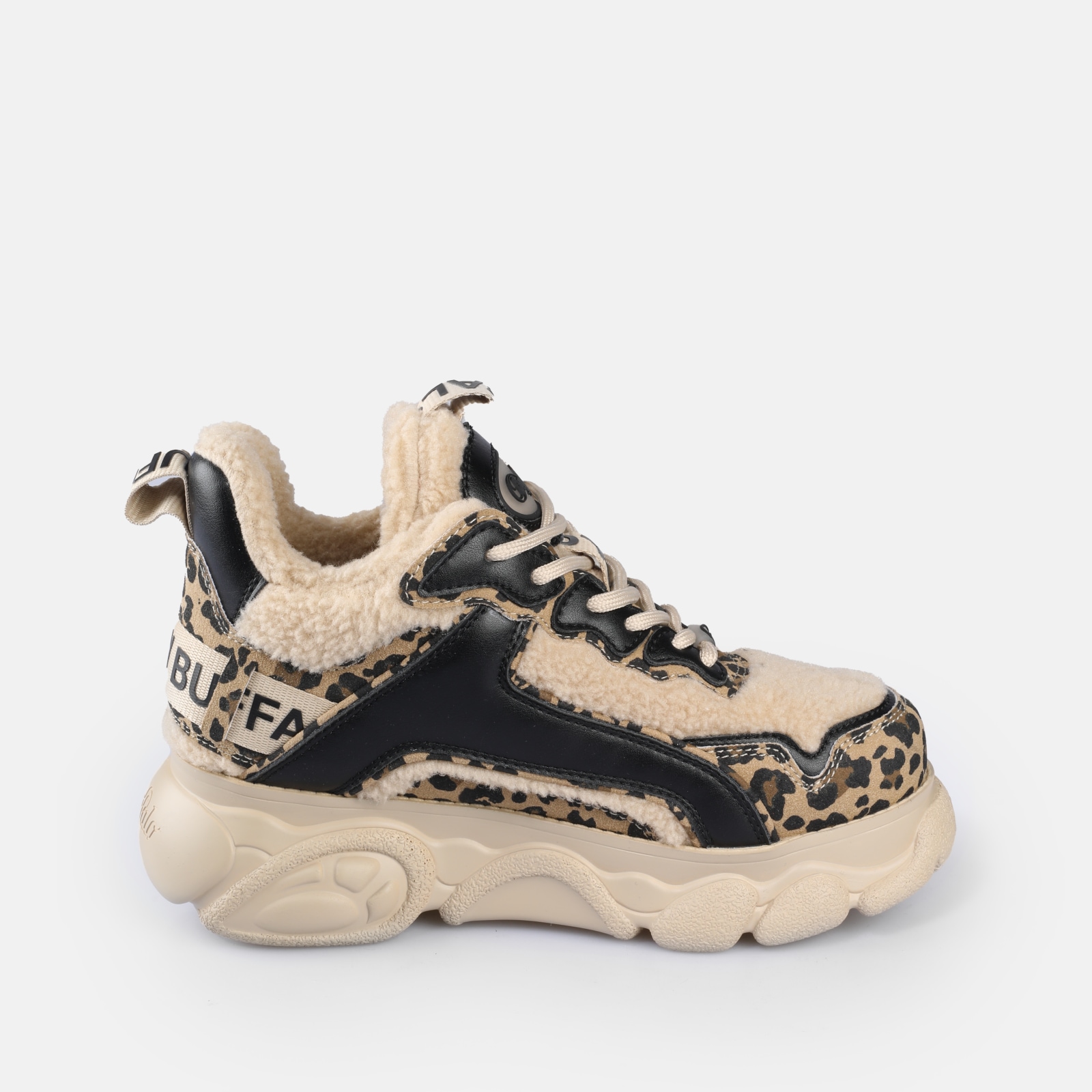 Buffalo Plateausneaker »CLD CHAI WARM«  Freizeitsneaker, Schnürschuh, Halbschuh mit Logoschriftzug