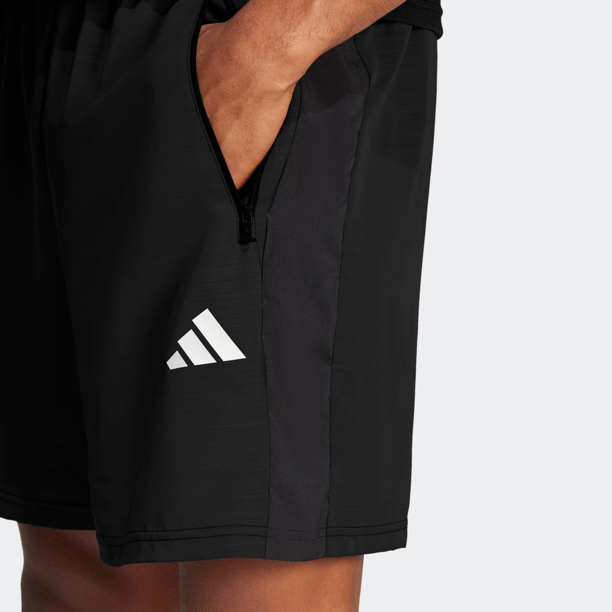 adidas Performance Shorts »TR-ES WV MEL S«, (1 tlg.), Trainingsshorts, meliert, leicht & atmungsaktiv