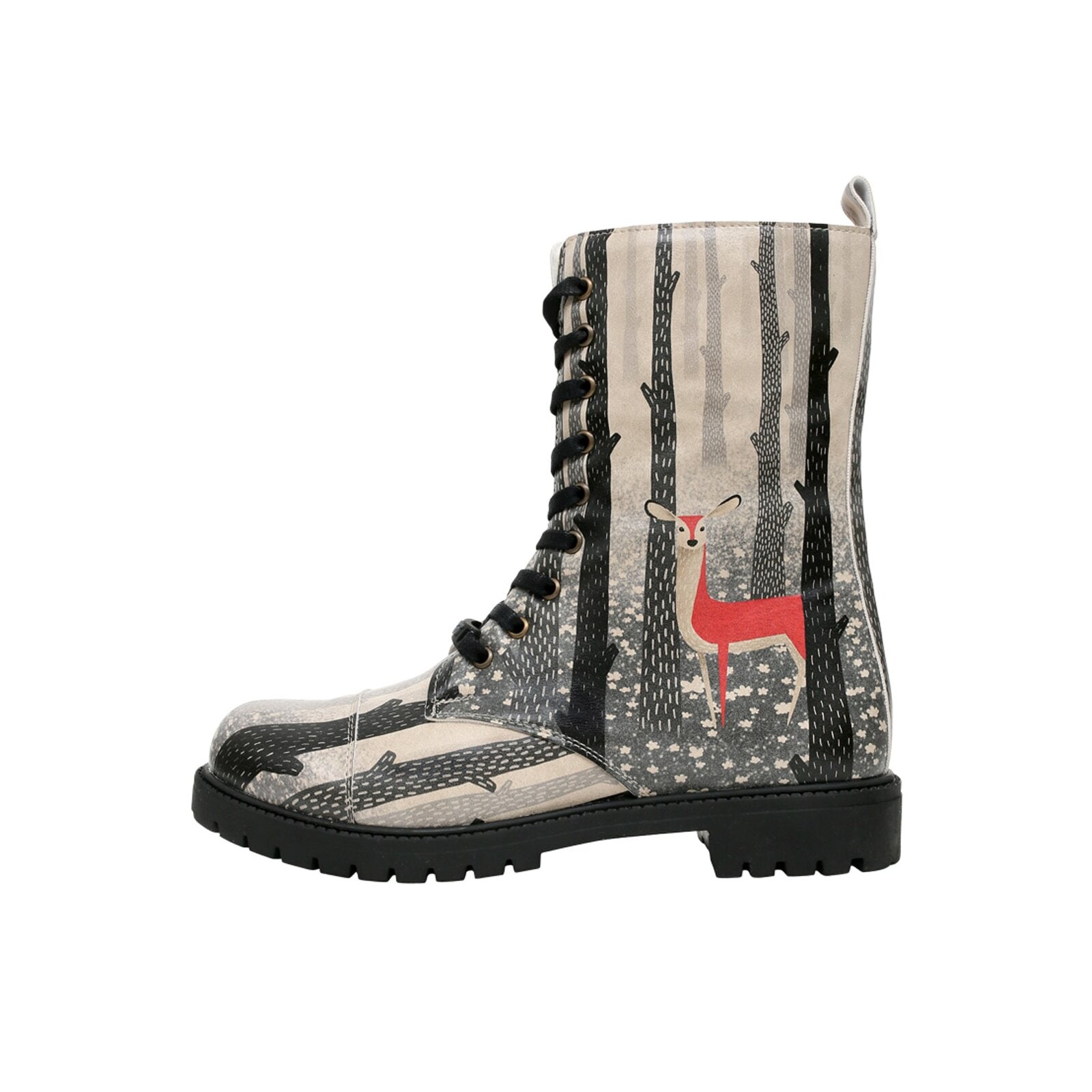 DOGO Schnürboots "Zipsy Owls Family Damen Stiefel / Female", Vegan günstig online kaufen