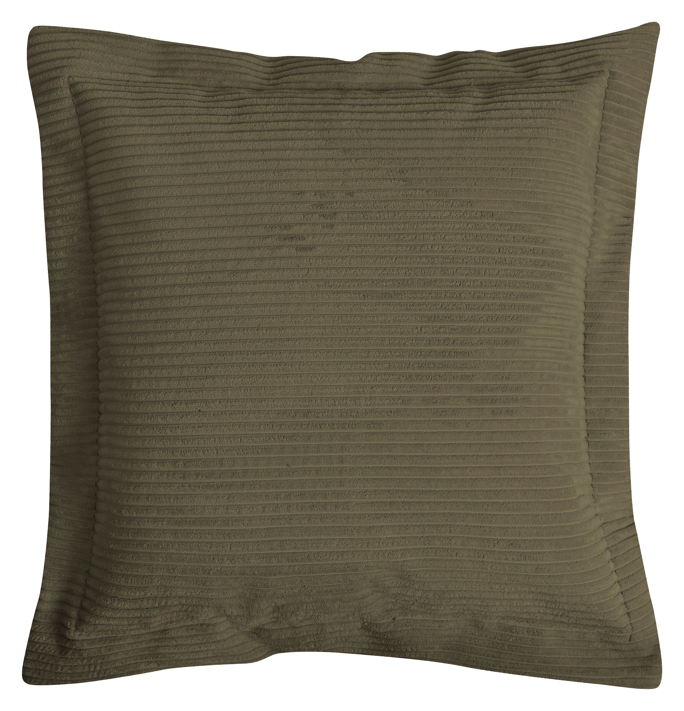 Magma Heimtex Dekokissen "SHARA Flatterkissen" in trendigem Cord-Stoff und elegantem Stehsaum