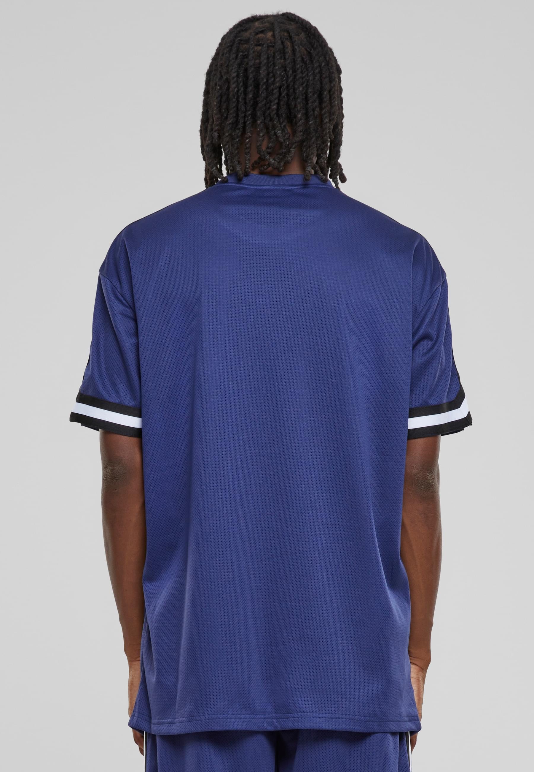 URBAN CLASSICS T-Shirt »Urban Classics Herren Oversized Stripes Mesh Tee«, (1 tlg.)