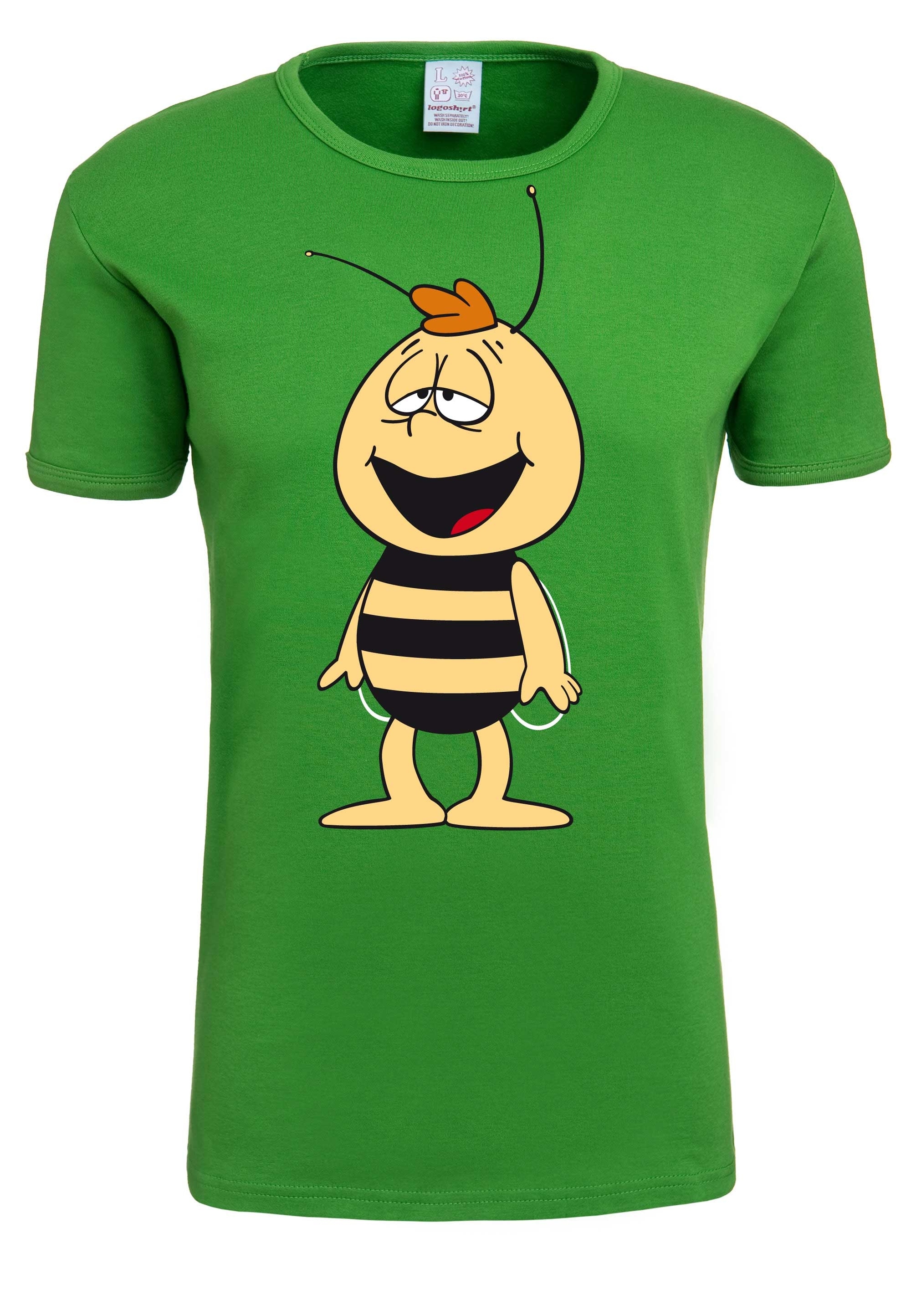 LOGOSHIRT T-Shirt "Biene Maja Willi" mit coolem Print günstig online kaufen