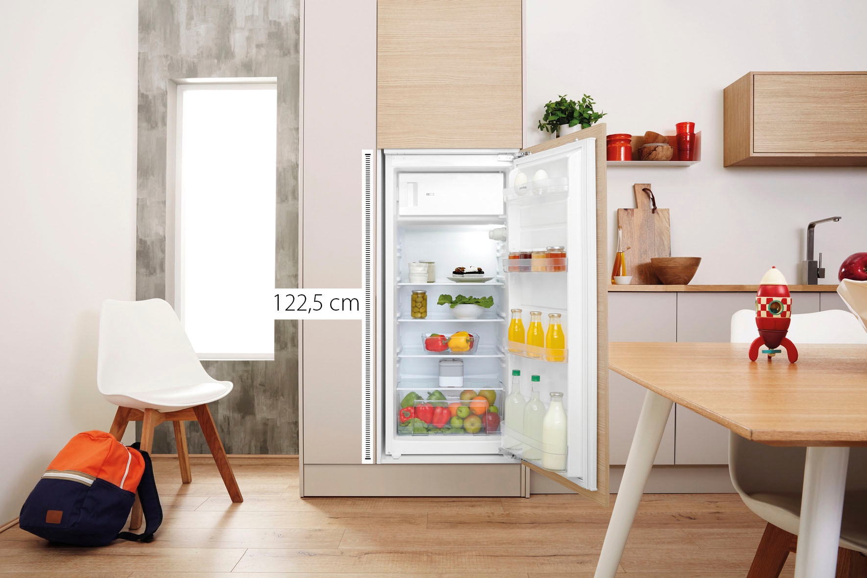 Privileg Einbaukühlschrank »PRFI 336«, PRFI 336, 122,5 cm hoch, 54 cm breit