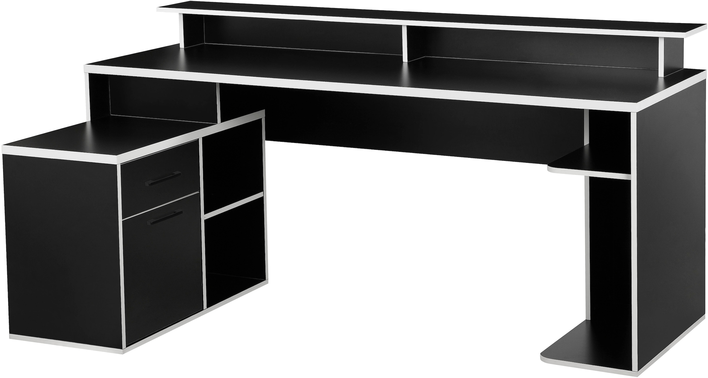 OTTO home Gamingtisch "Game, Computertisch, Eckschreibtisch", Towerfach, Ka günstig online kaufen