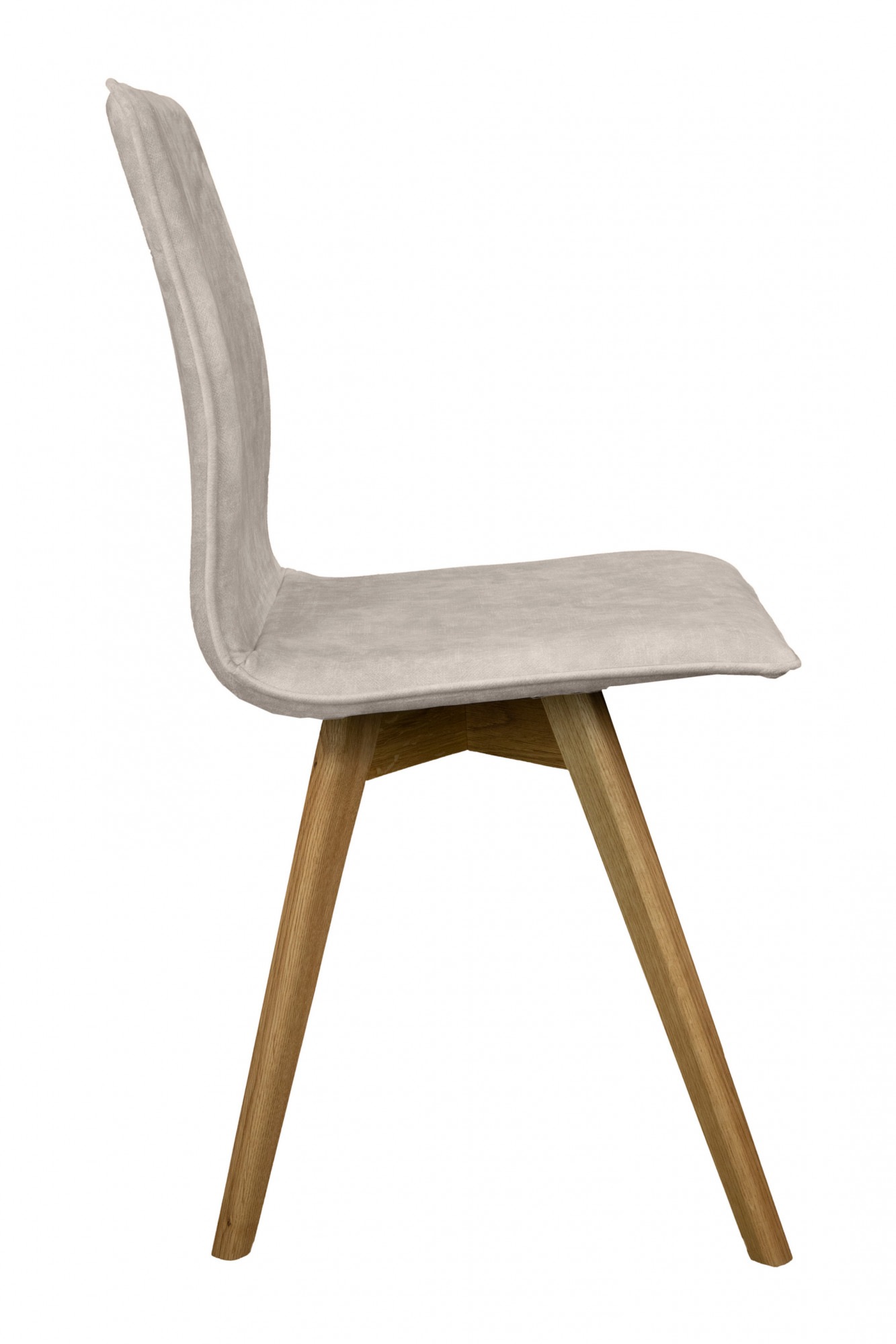 andas Esszimmerstuhl »Rania«, (Set), 2 St., Samtvelours, Massivholzgestell, mit Keder