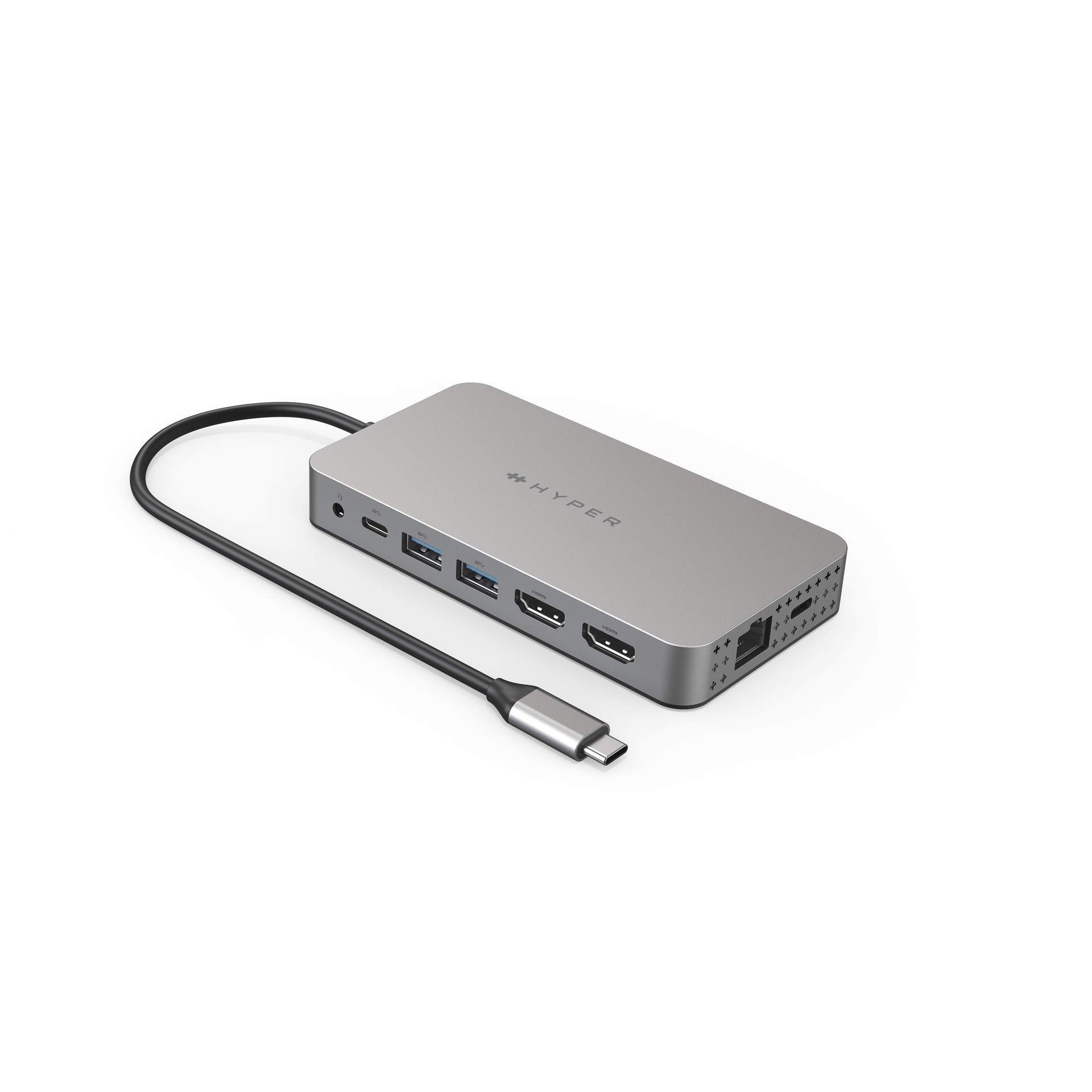 Targus Laptop-Dockingstation »HyperDrive Dual 4K HDMI 10-in-1 USB-C Hub für M1/M2/M3 MacBooks«