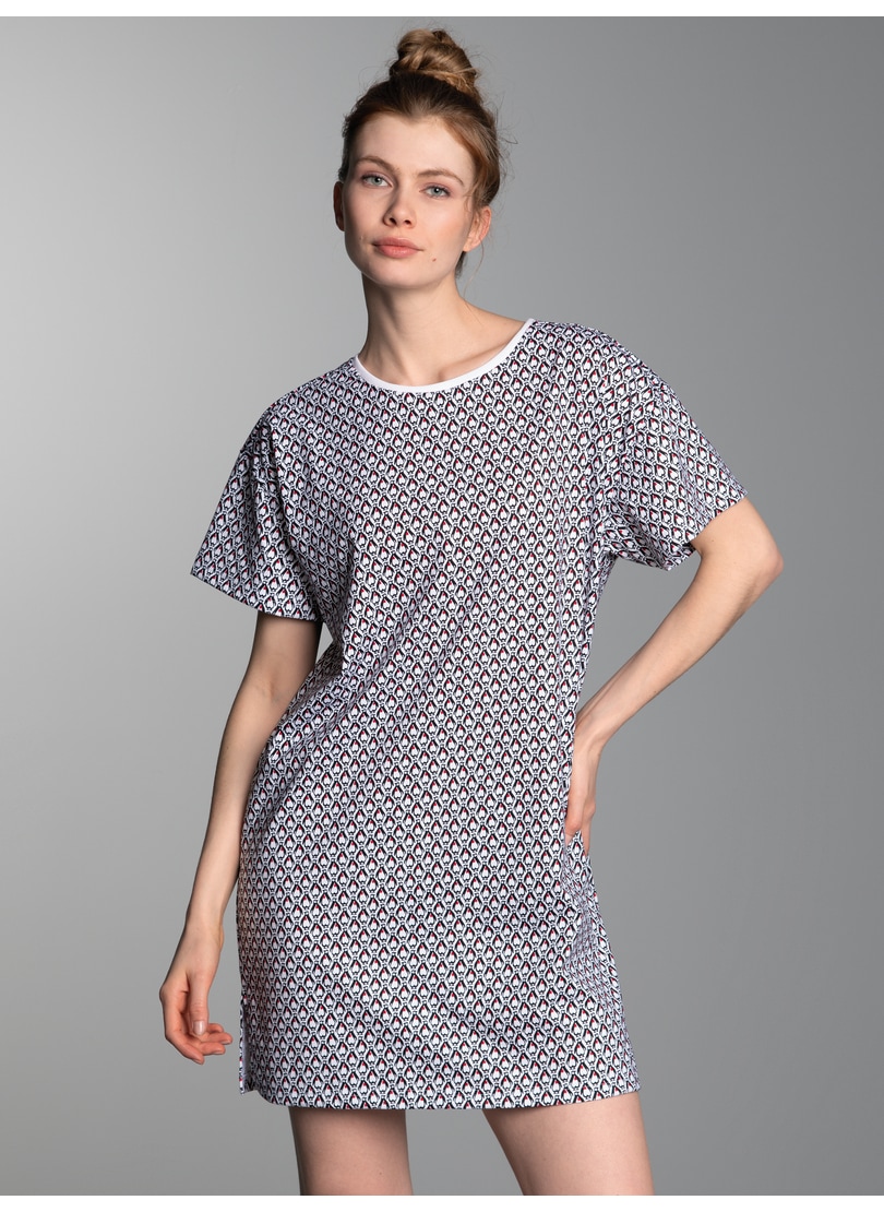 Trigema Nachthemd »TRIGEMA Bigshirt mit Allover-Pinguin-Print«, (1 tlg.)