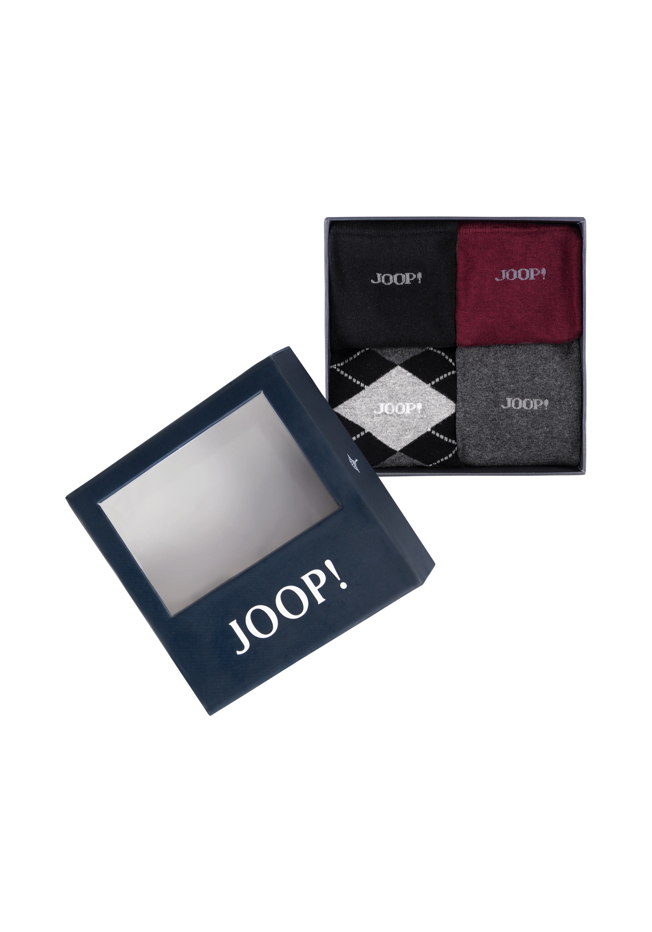 JOOP Socken "premium essentials" 4 Paar, 4 Paar tlg. mit elastischem Bund günstig online kaufen