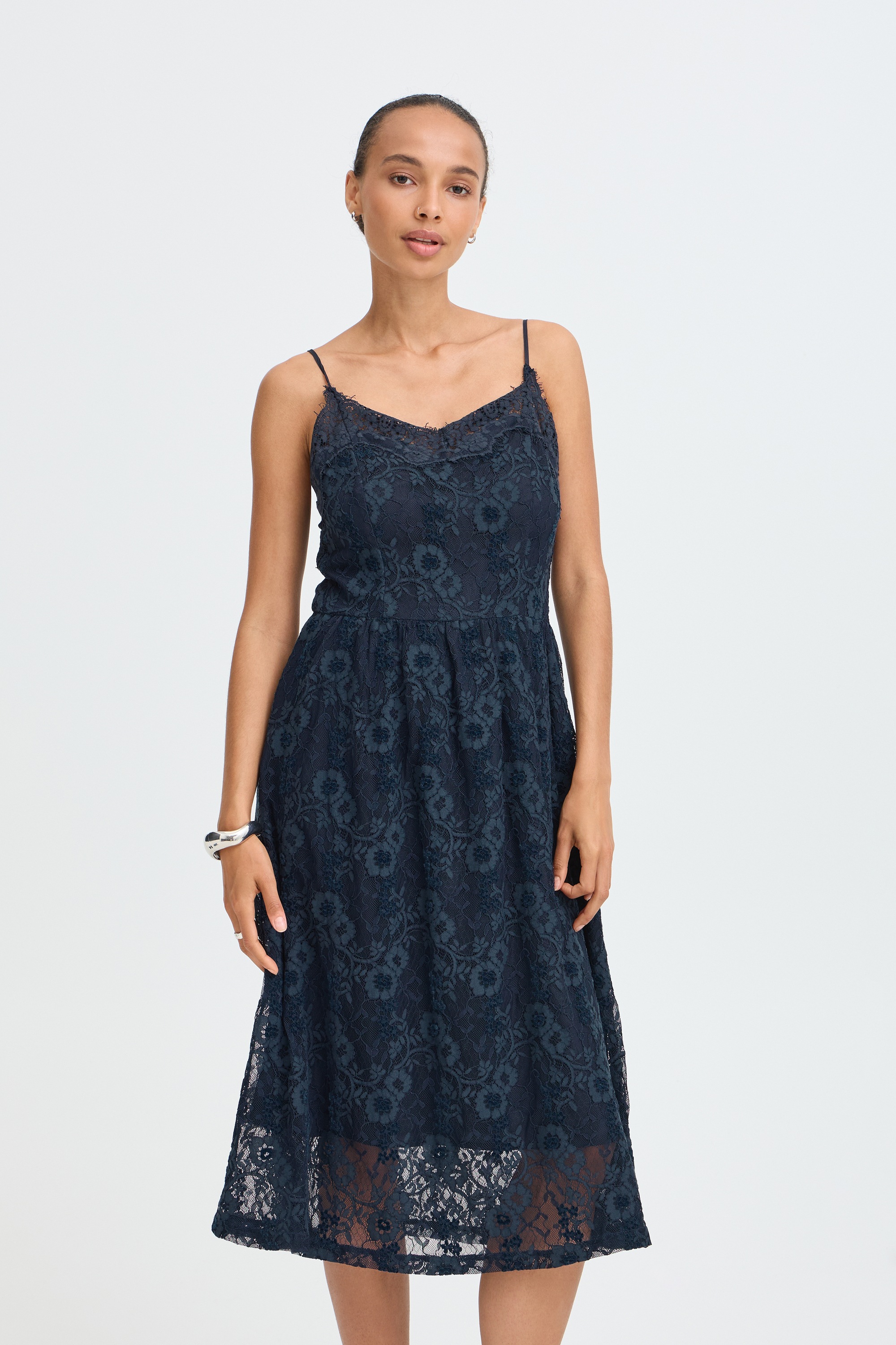 b.young Midikleid »Damen Fest BYXGAIL«