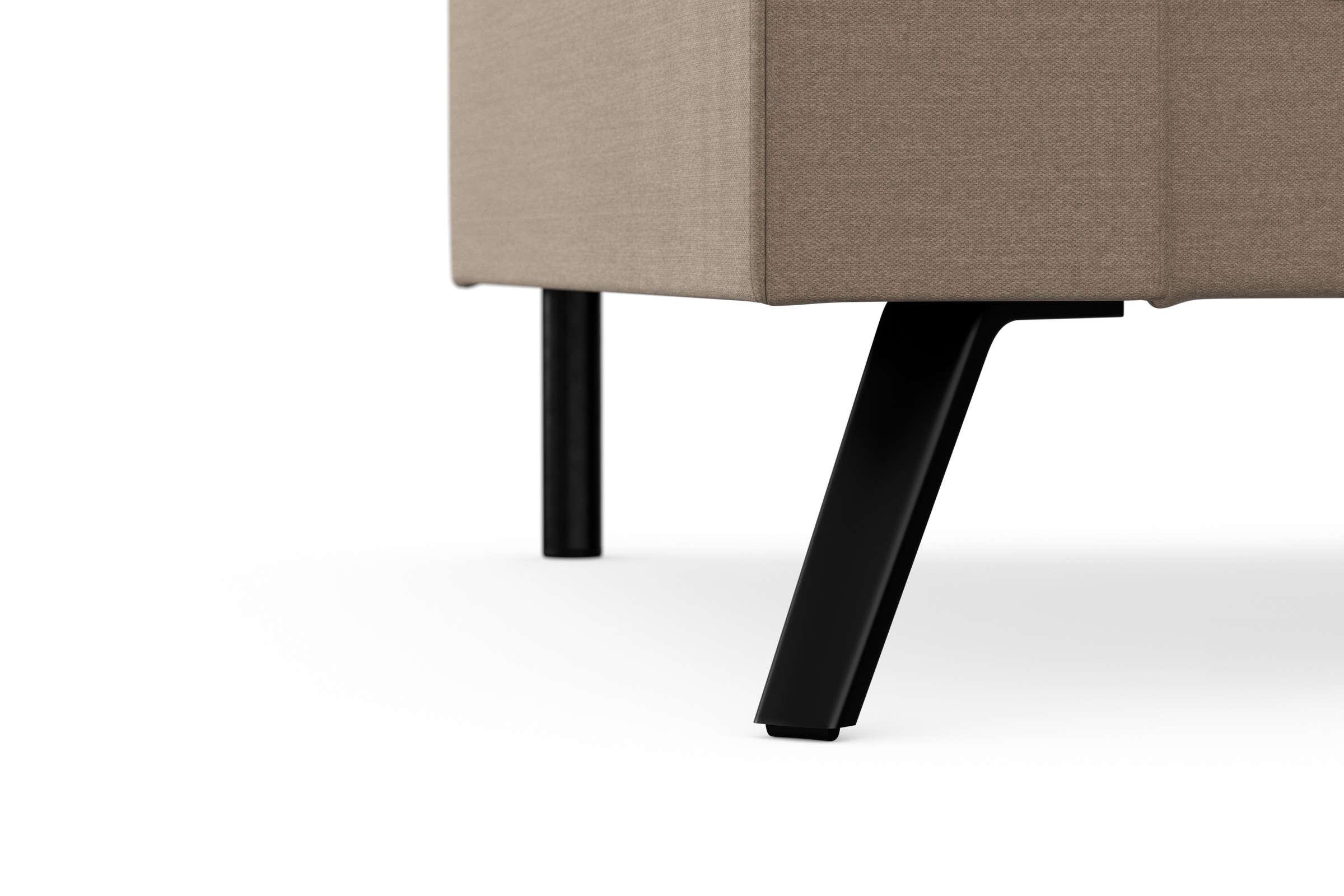 sit&more Ecksofa »Lindholm L-Form«, mit Sitztiefenverstellung und Federkern