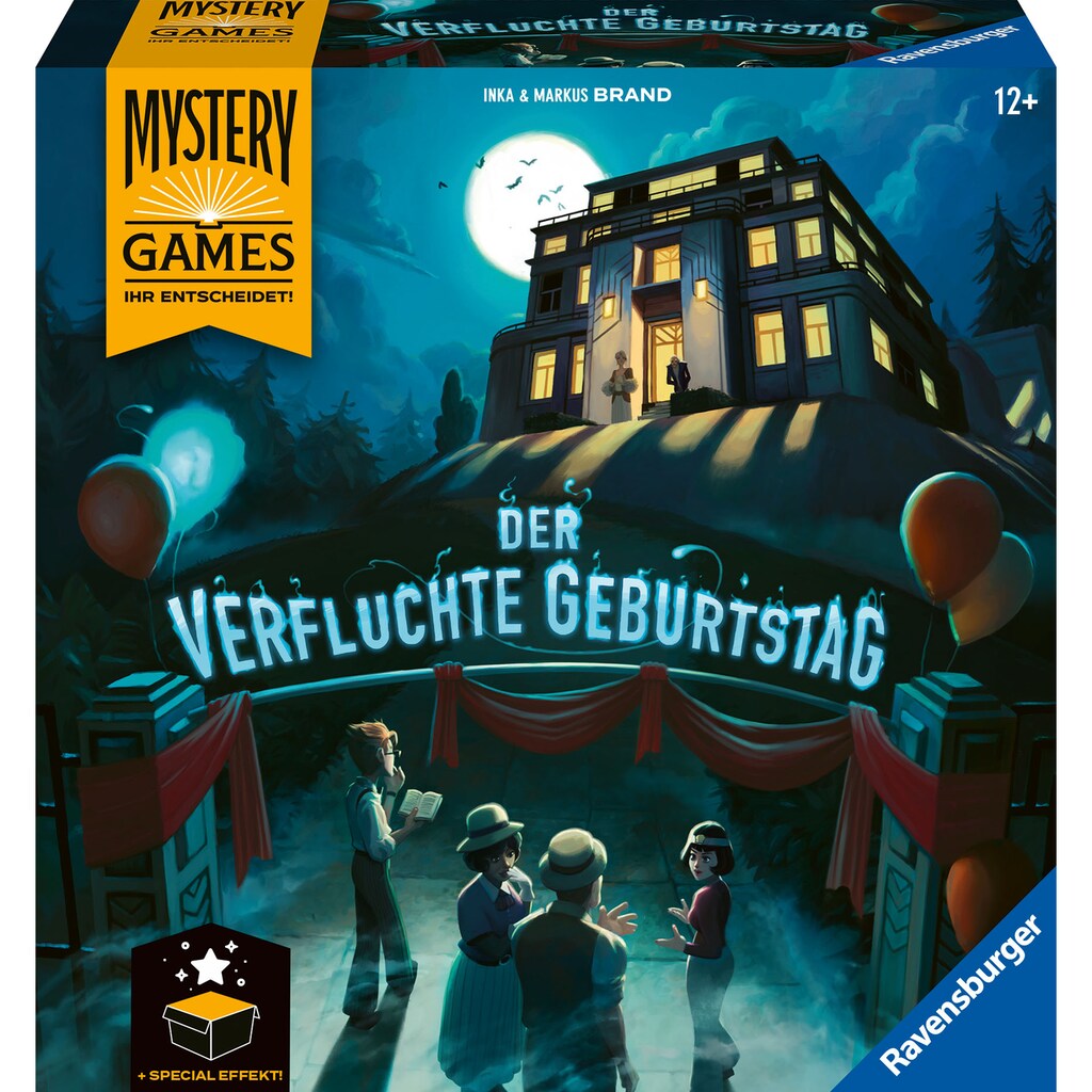 Ravensburger Spiel »Mystery Games Der verfluchte Geburtstag«