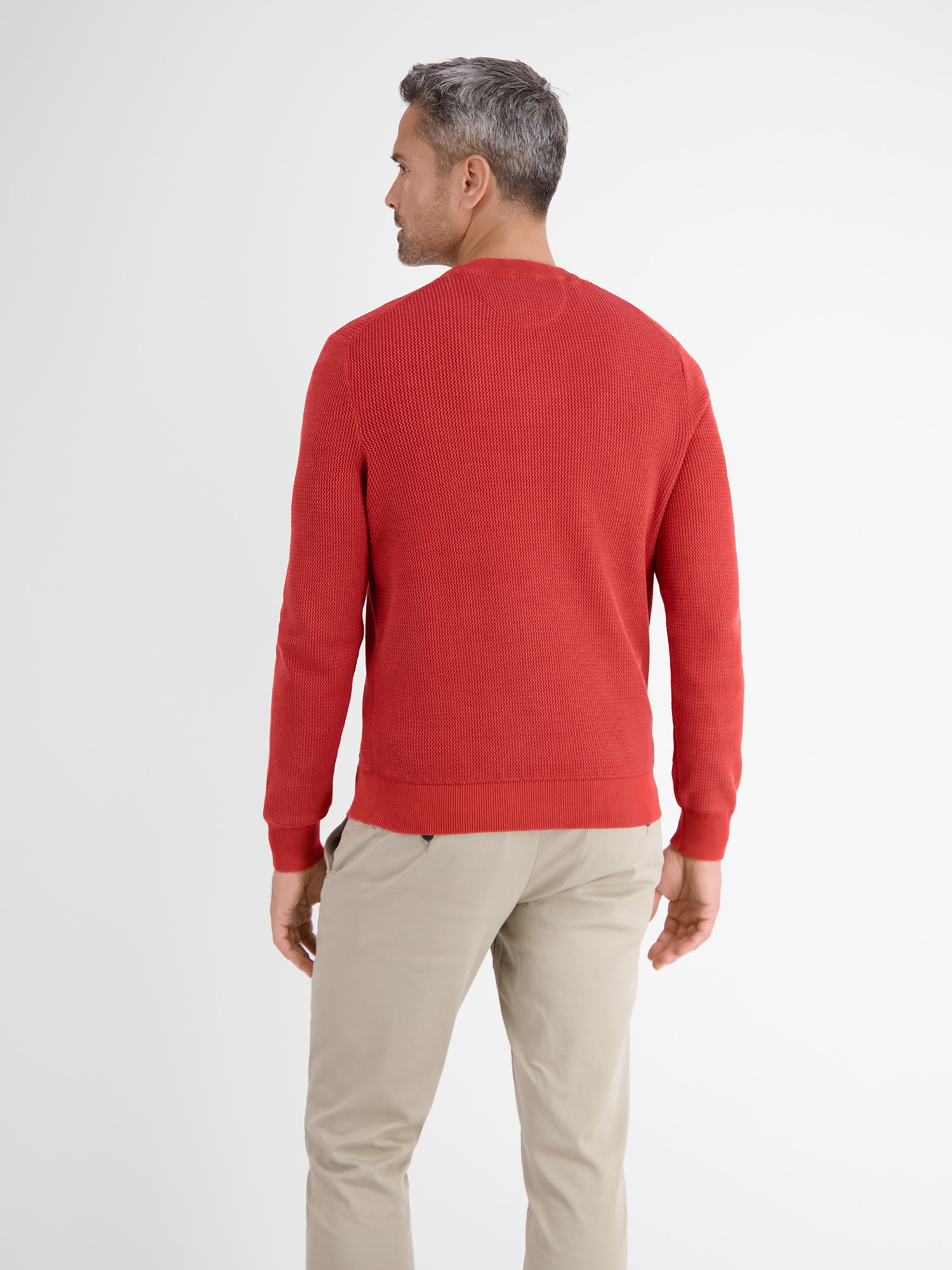 LERROS Strickpullover »LERROS Strickpullover, O-Neck«