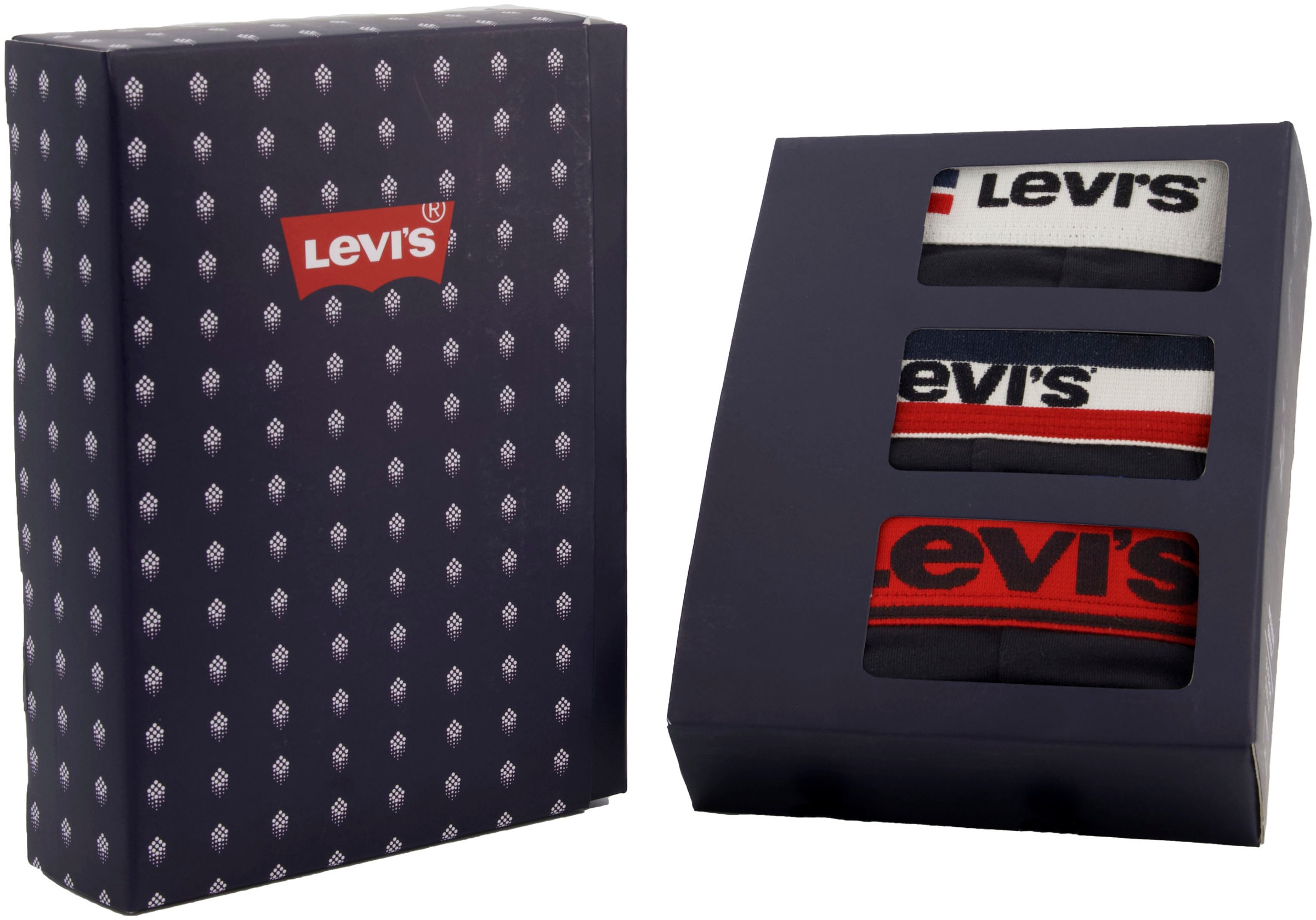 Levi's® Boxer, (3er-Pack), mit Logobund