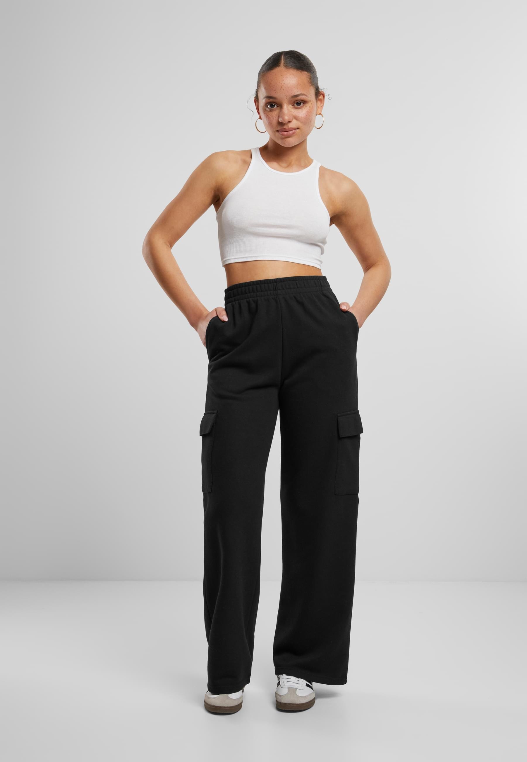 URBAN CLASSICS Jogginghose »Urban Classics Damen Ladies Baggy Light Terry Sweat Pants«, (1 tlg.)