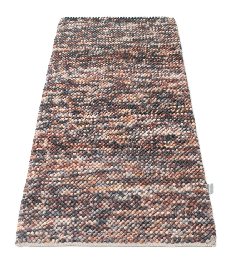 morgenland Wollteppich »Mosaik - Wollteppich«, rechteckig, 2 mm Höhe, Sehr weicher Flor