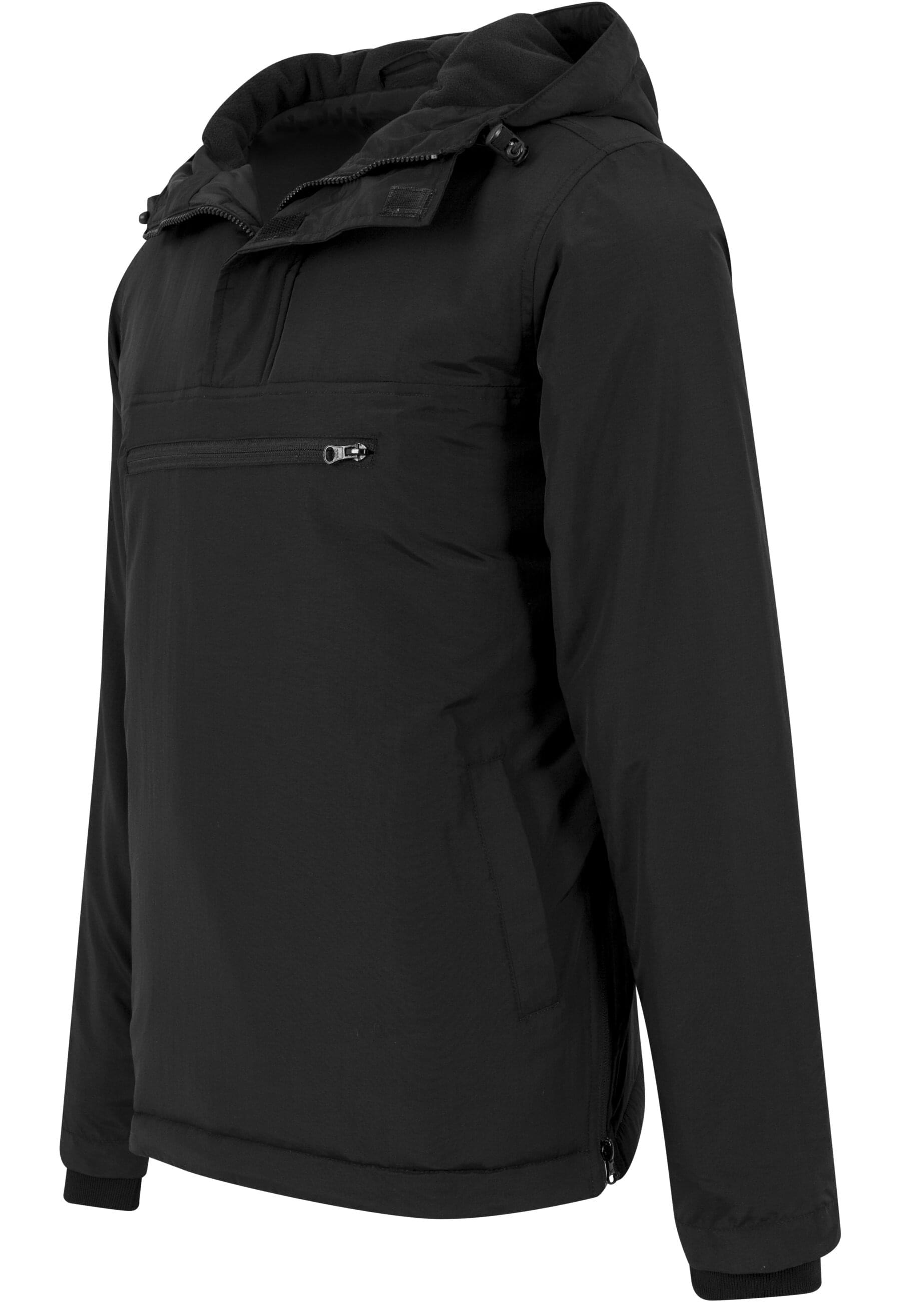 URBAN CLASSICS Allwetterjacke »Urban Classics Herren Padded Pull Over Jacket« 1 Stk. tlg. mit Kapuze