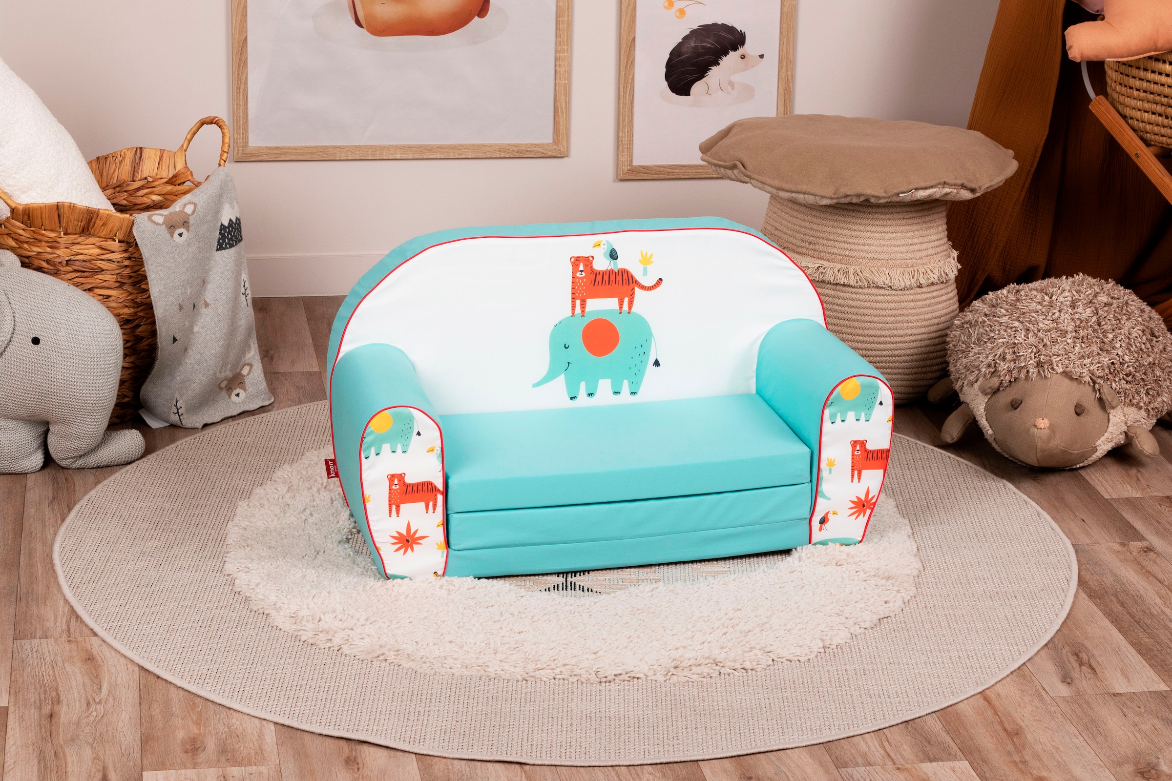 Knorrtoys® Sofa »Wild life« für Kinder; Made in Europe