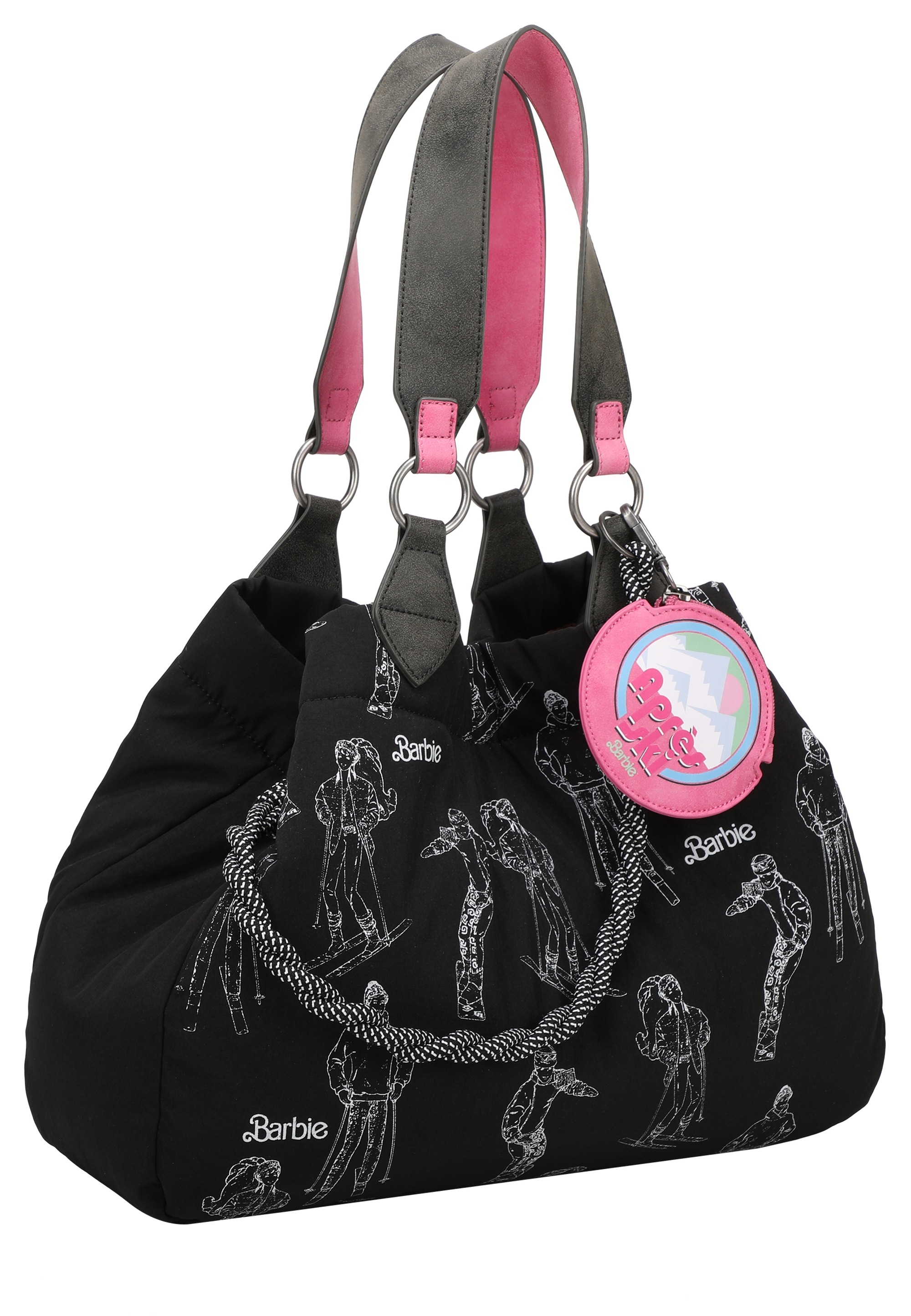 Fritzi aus Preußen Henkeltasche »Apres Ski Limited Barbie«, mit angesagtem Barbie-Print