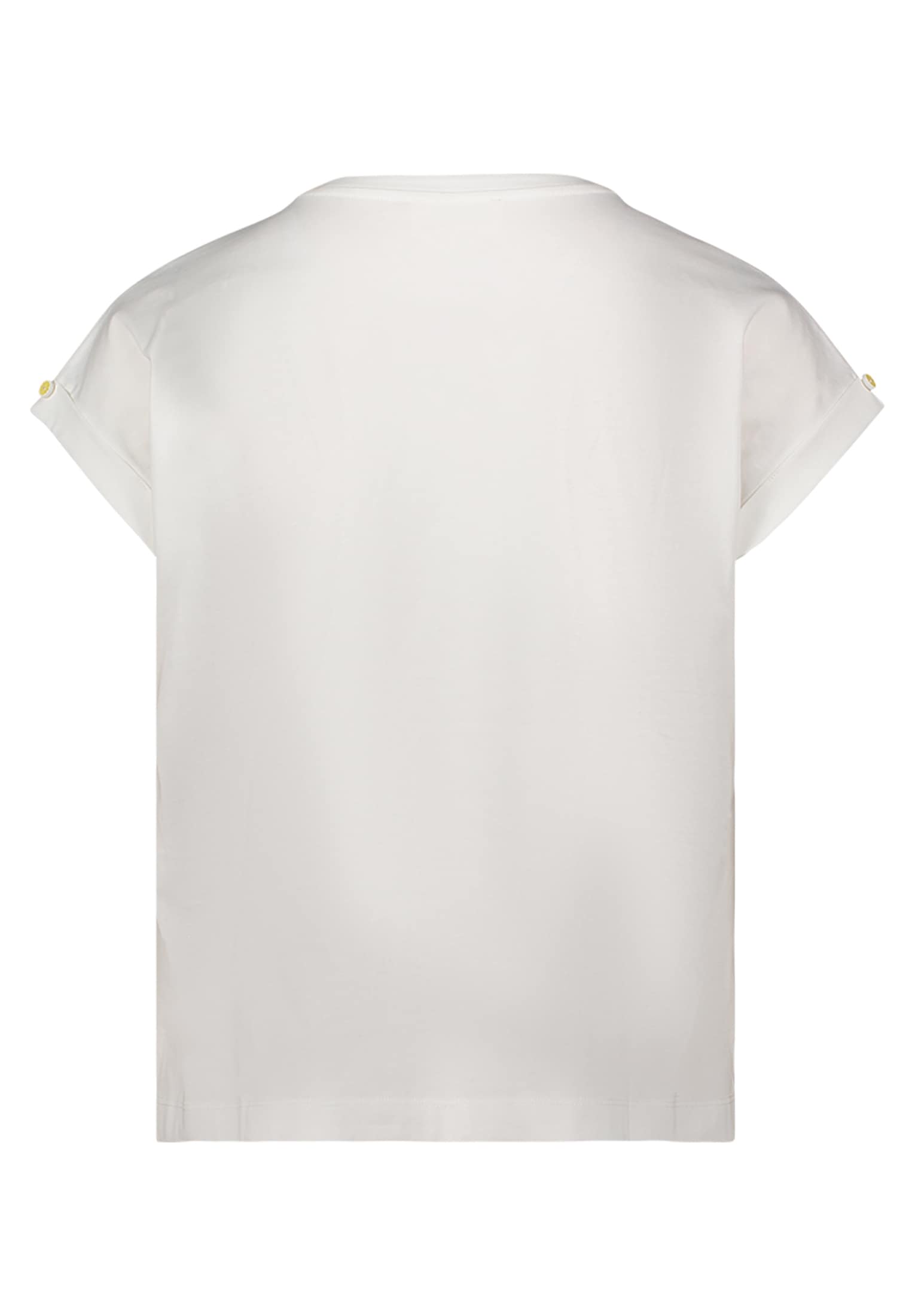 Cartoon Kurzarmshirt »Cartoon Printshirt mit Ärmelaufschlag«, (1 tlg.), Hotfix