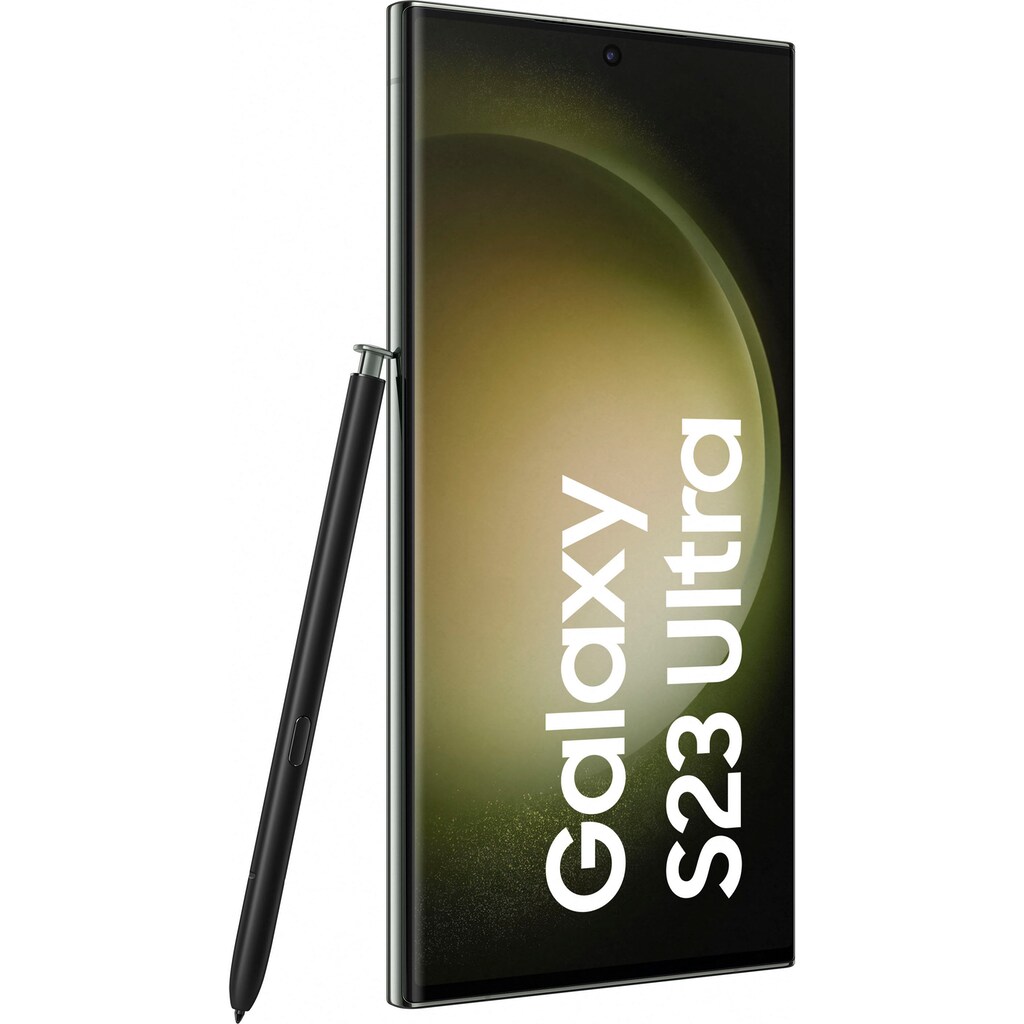 Samsung Smartphone »Galaxy S23 Ultra«, Green, 17,31 cm/6,8 Zoll, 256 GB Speicherplatz, 200 MP Kamera