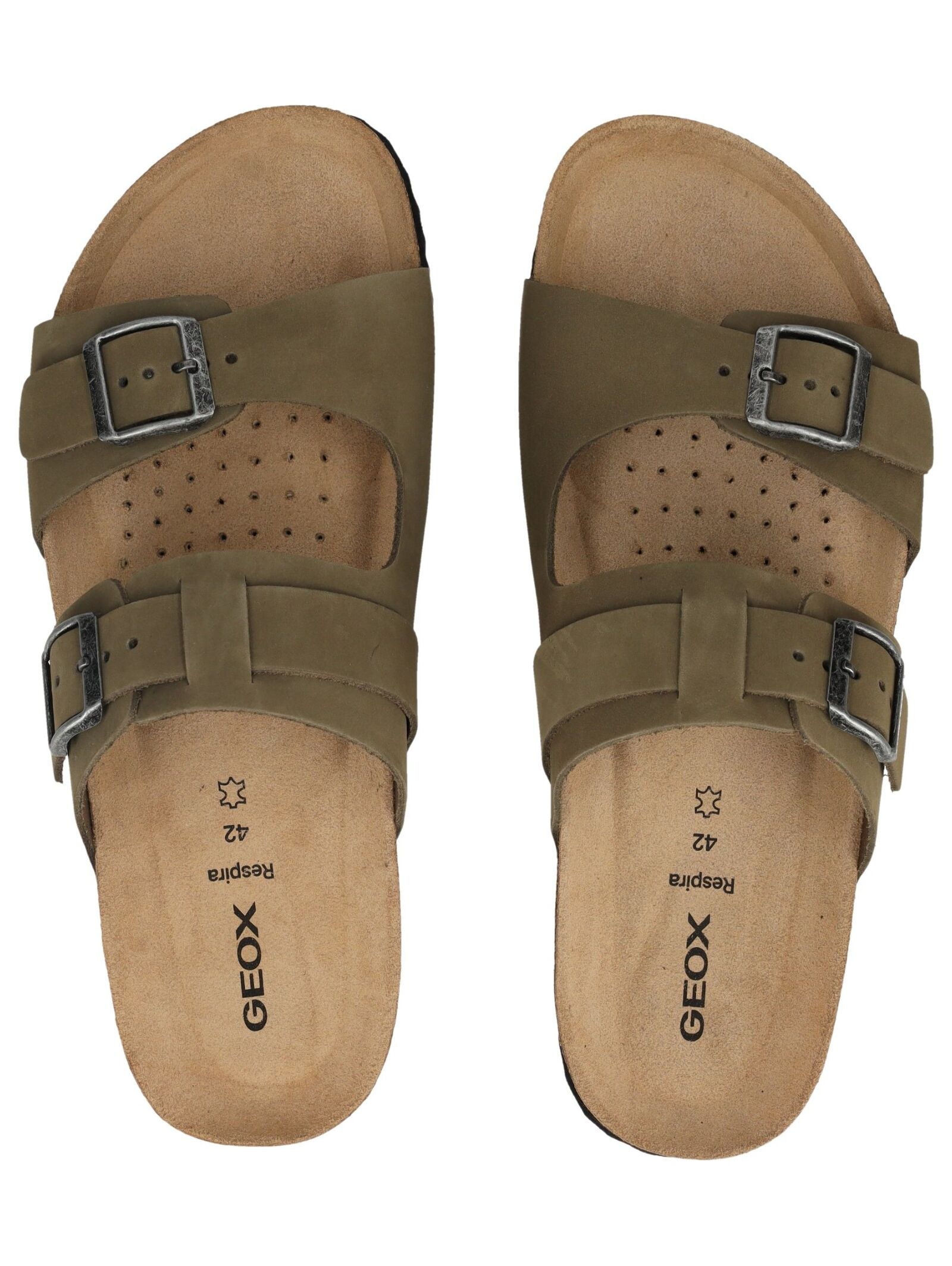 Geox Pantolette »Geox Pantoletten Nubukleder«