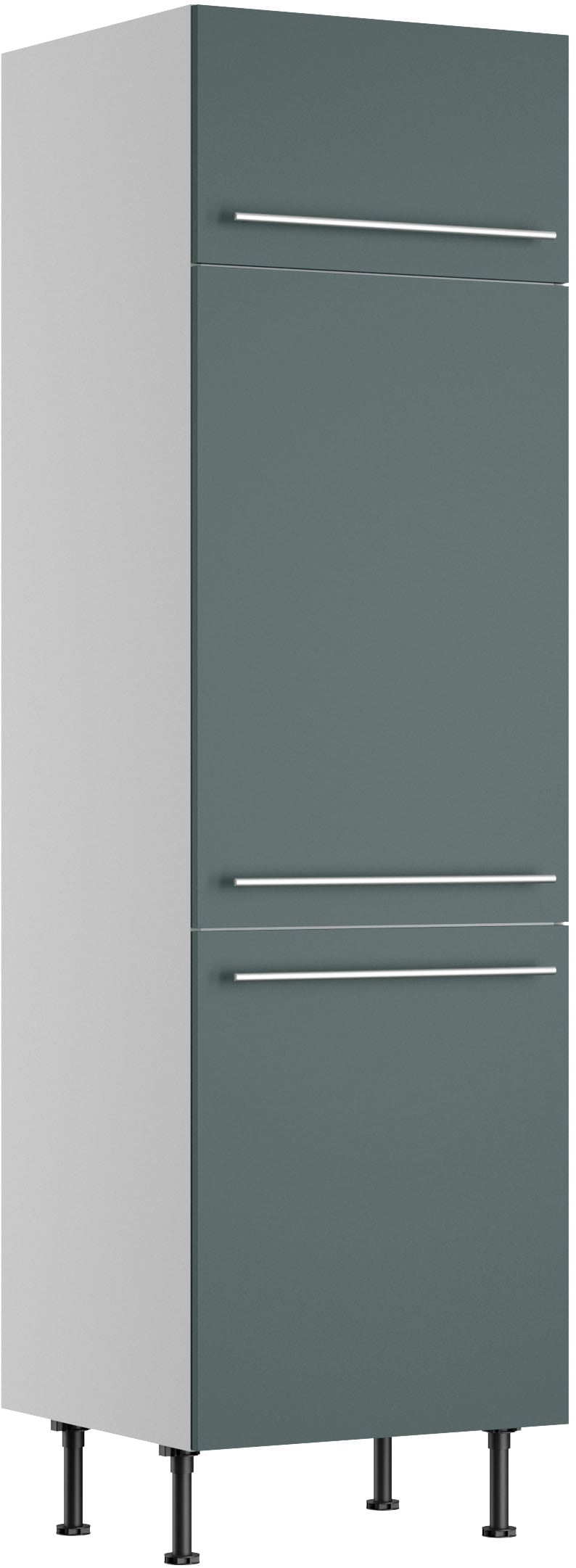 KOCHSTATION Kühlumbauschrank "KS-Bern2" Breite 60 cm, Höhe 211,8 cm, 1 Klappe, 2 Türen, 1 Einlegeboden